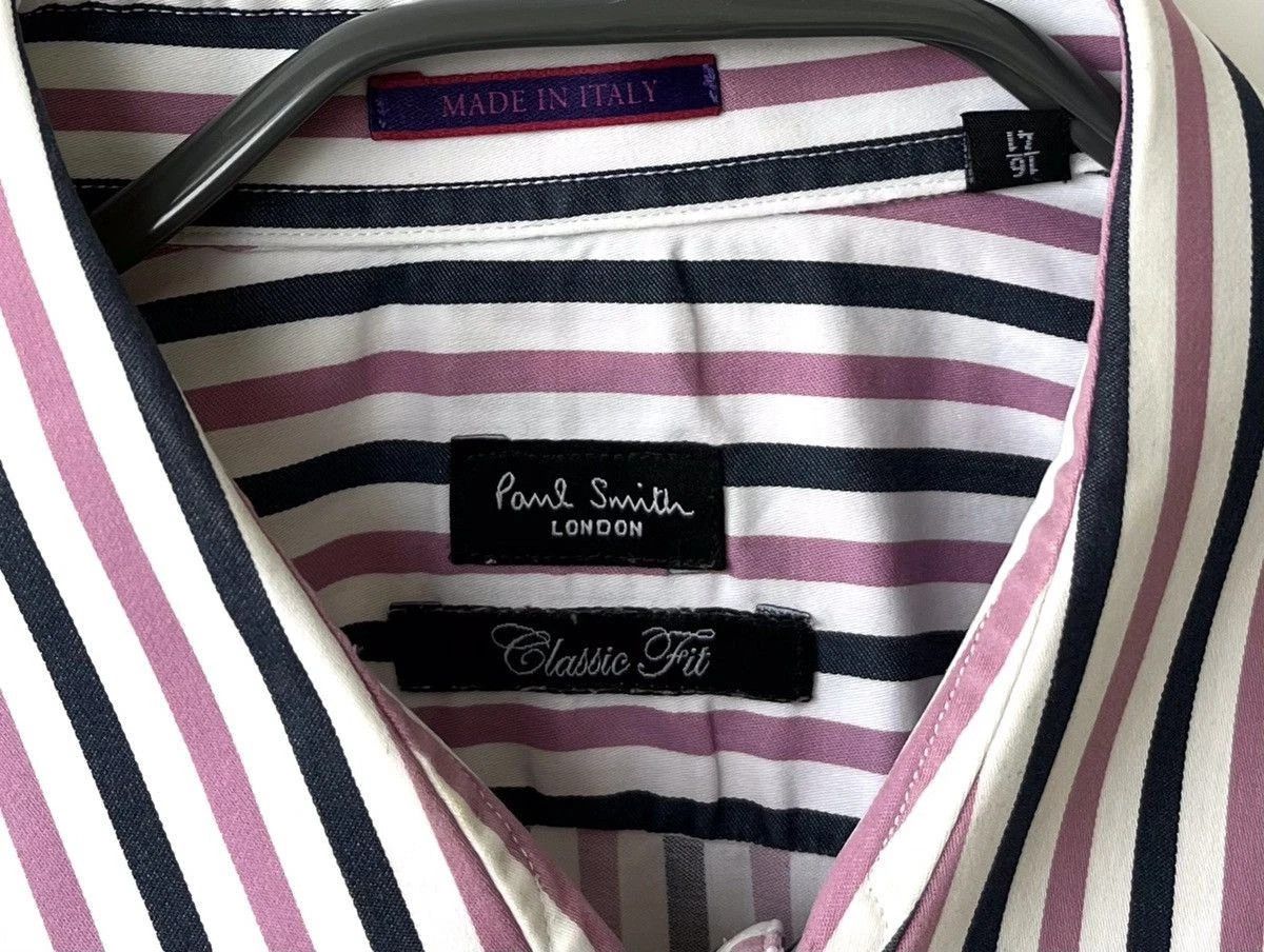 Paul Smith Paul Smith Vintage Striped Shirt Classic Fit Men's Size 16 Size US L / EU 52-54 / 3 - 5 Thumbnail