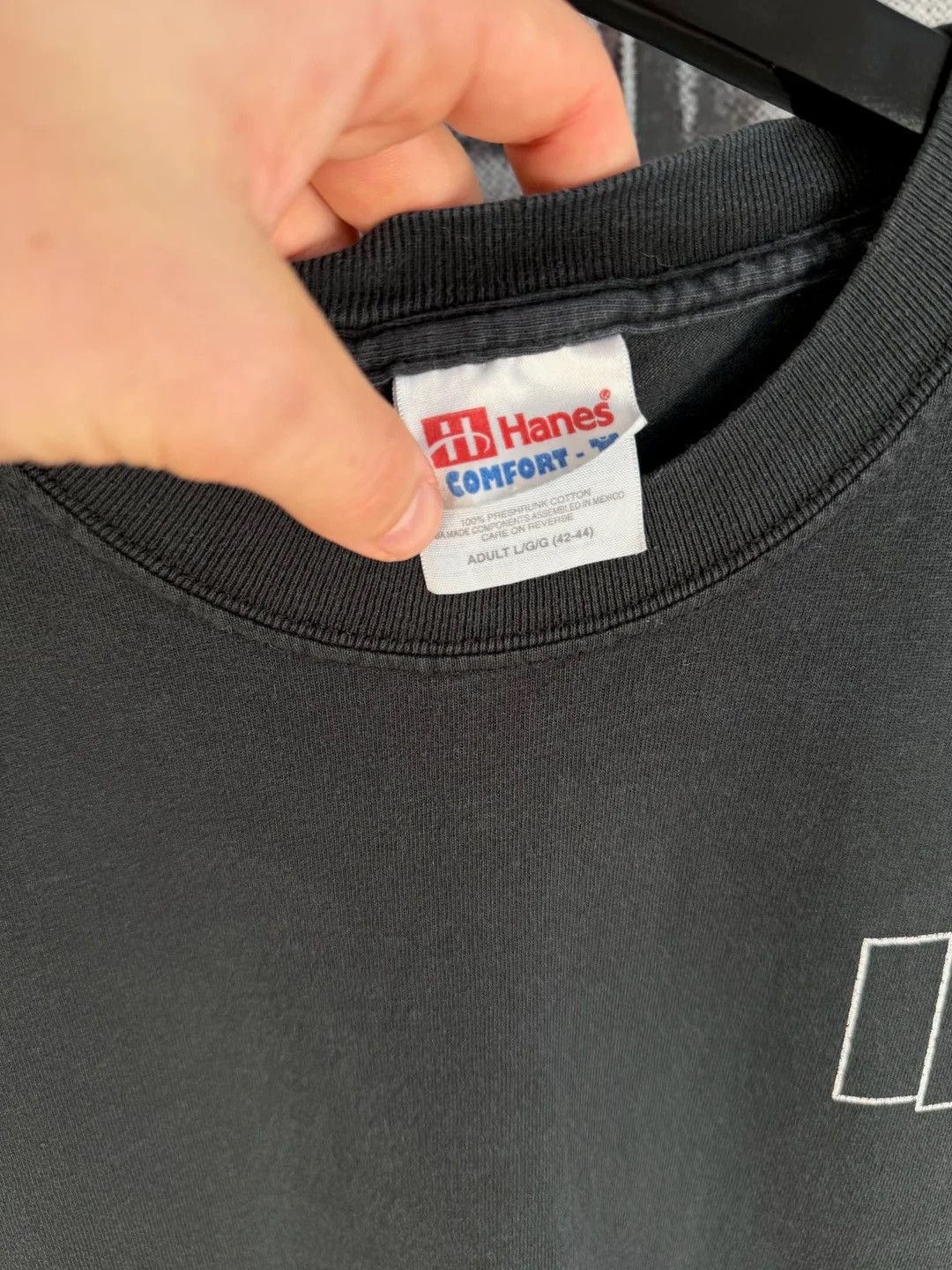 Vintage 🚭ICONIC VINTAGE🚭 90's BLACK FLAG FADED SHIRT Size US L / EU 52-54 / 3 - 6 Thumbnail