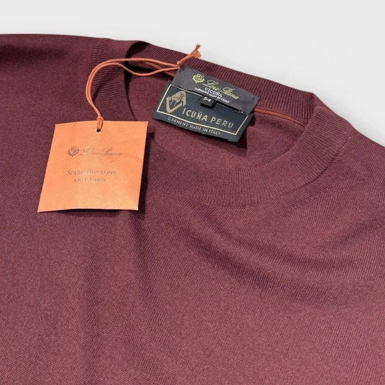 Loro Piana LORO PIANA Excellence series 100% camel hair knit sweater Size US L / EU 52-54 / 3 - 4 Thumbnail