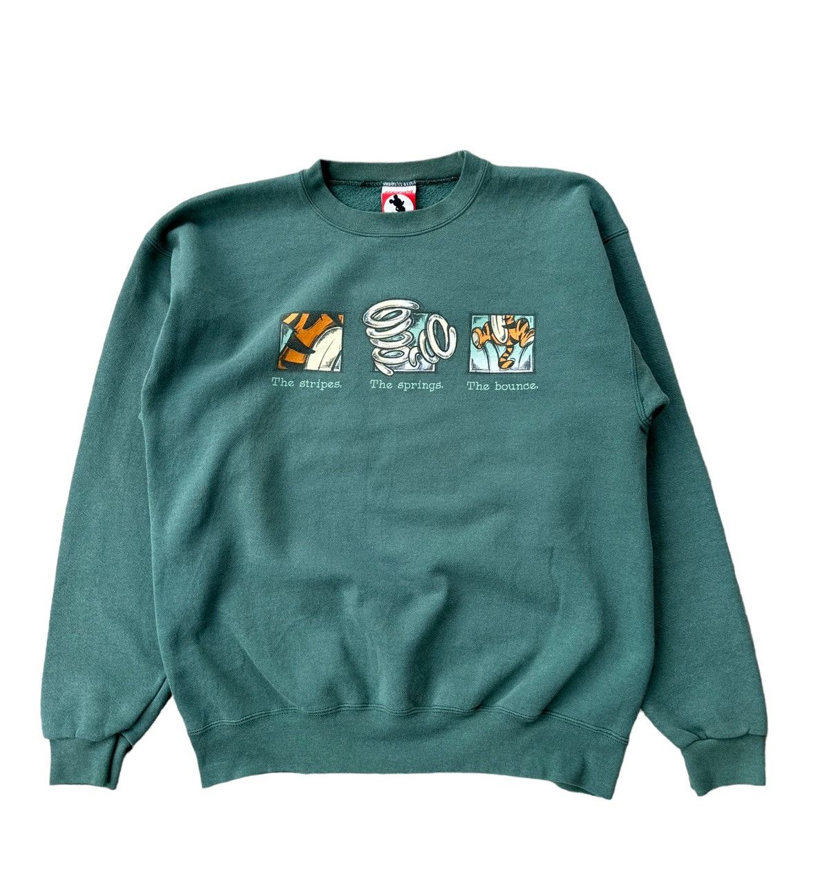 Mickey Mouse × Vintage Vintage mickey mouse the tiger sweatshirt Size US L / EU 52-54 / 3 - 4 Thumbnail