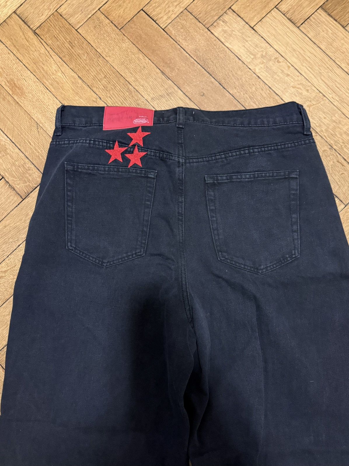 Scuffers JUMBO PANTS WASHED BLACK