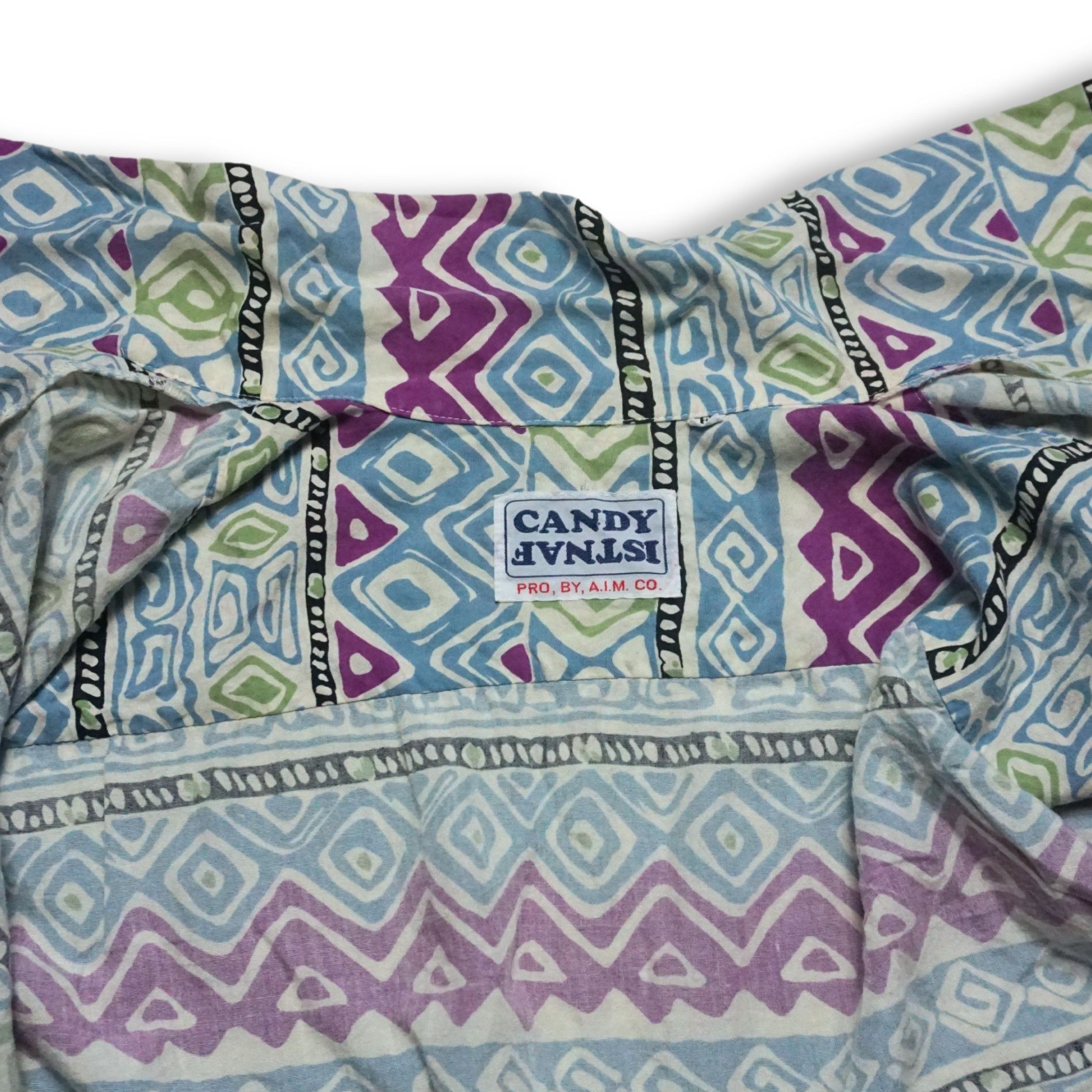 Japanese Brand × Native CANDY ISTNAF Hawaiian Boho Casual Short Sleeves Shirt Size US L / EU 52-54 / 3 - 6 Thumbnail