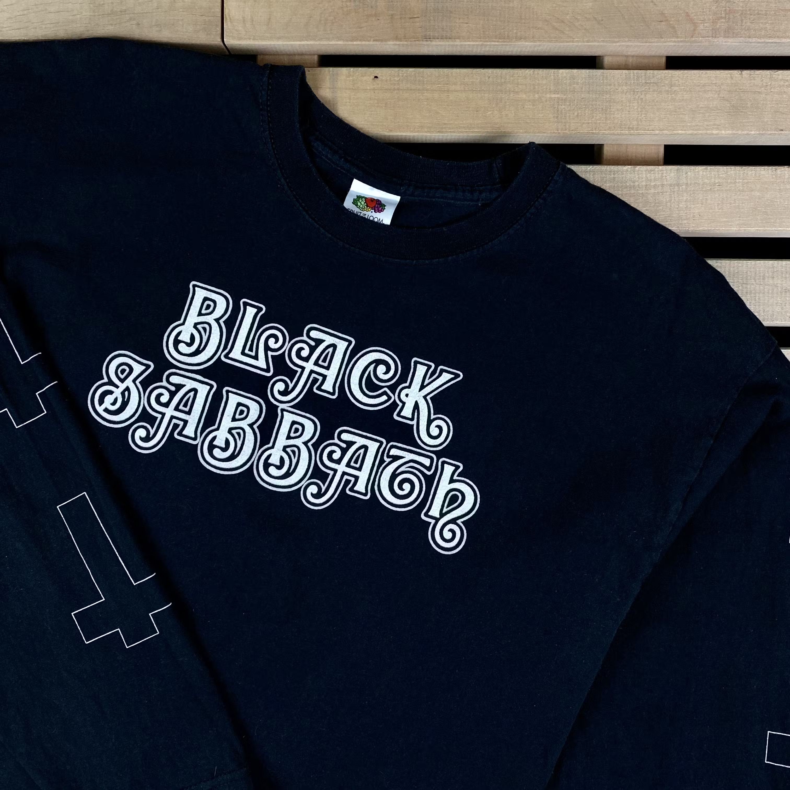 Band Tees × Vintage Men’s Long Sleeve Sweatshirt Black Sabbath Vintage Size L Size US L / EU 52-54 / 3 - 3 Thumbnail