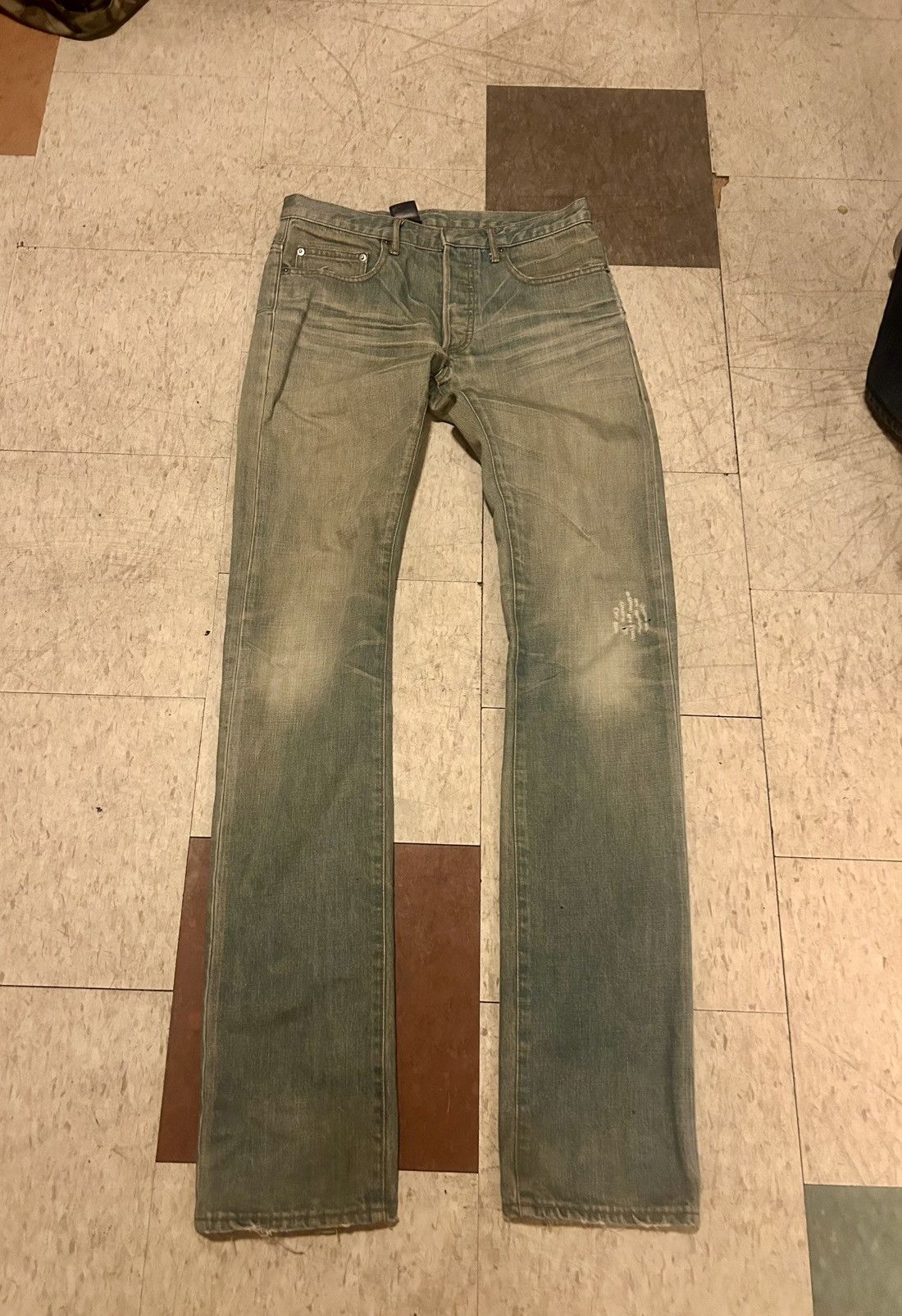 Dior Dior Homme Bleu claire denim Size US 29 - 1 Thumbnail