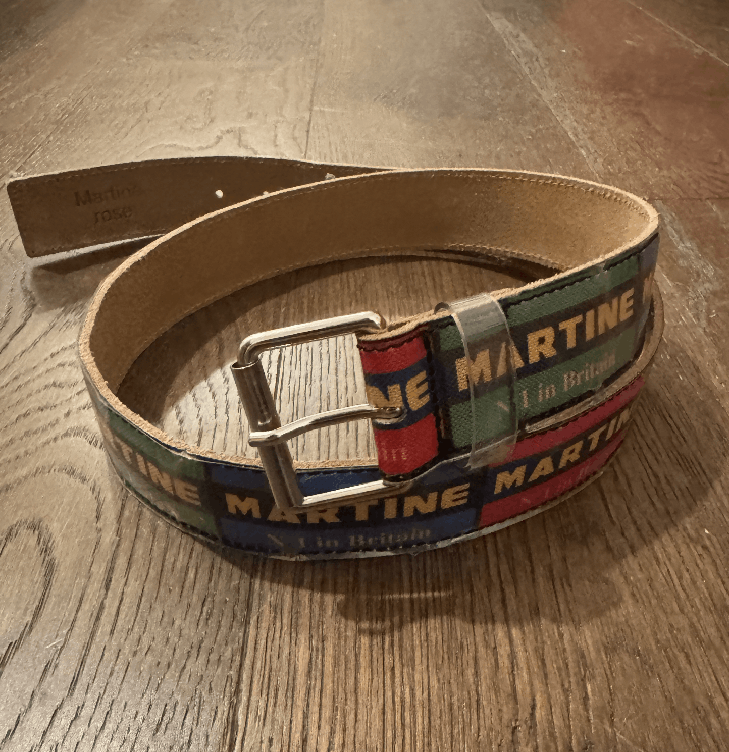 Martine Rose Repeat Logo Belt