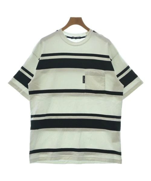 Comme des Garcons Homme T-Shirt all-over pattern crewneck chest pocket White x black Size US XL / EU 56 / 4 - 1 Thumbnail