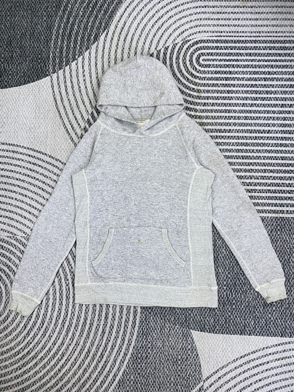 Japanese Brand Vintage Barns Outfitters Grey Hoodie Pullover Style Size US M / EU 48-50 / 2 - 1 Thumbnail