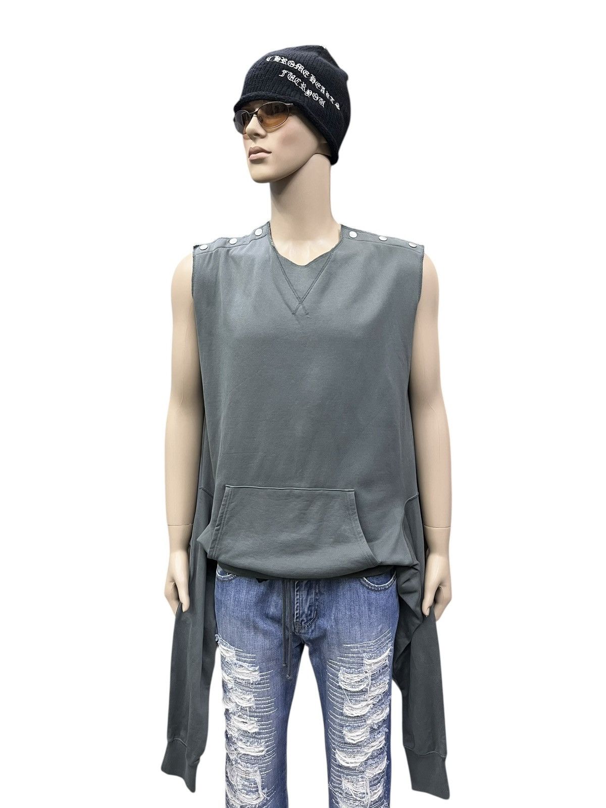 Ultra Rare Zucca Issey 2Way Upside-down Deconstruct Sweater