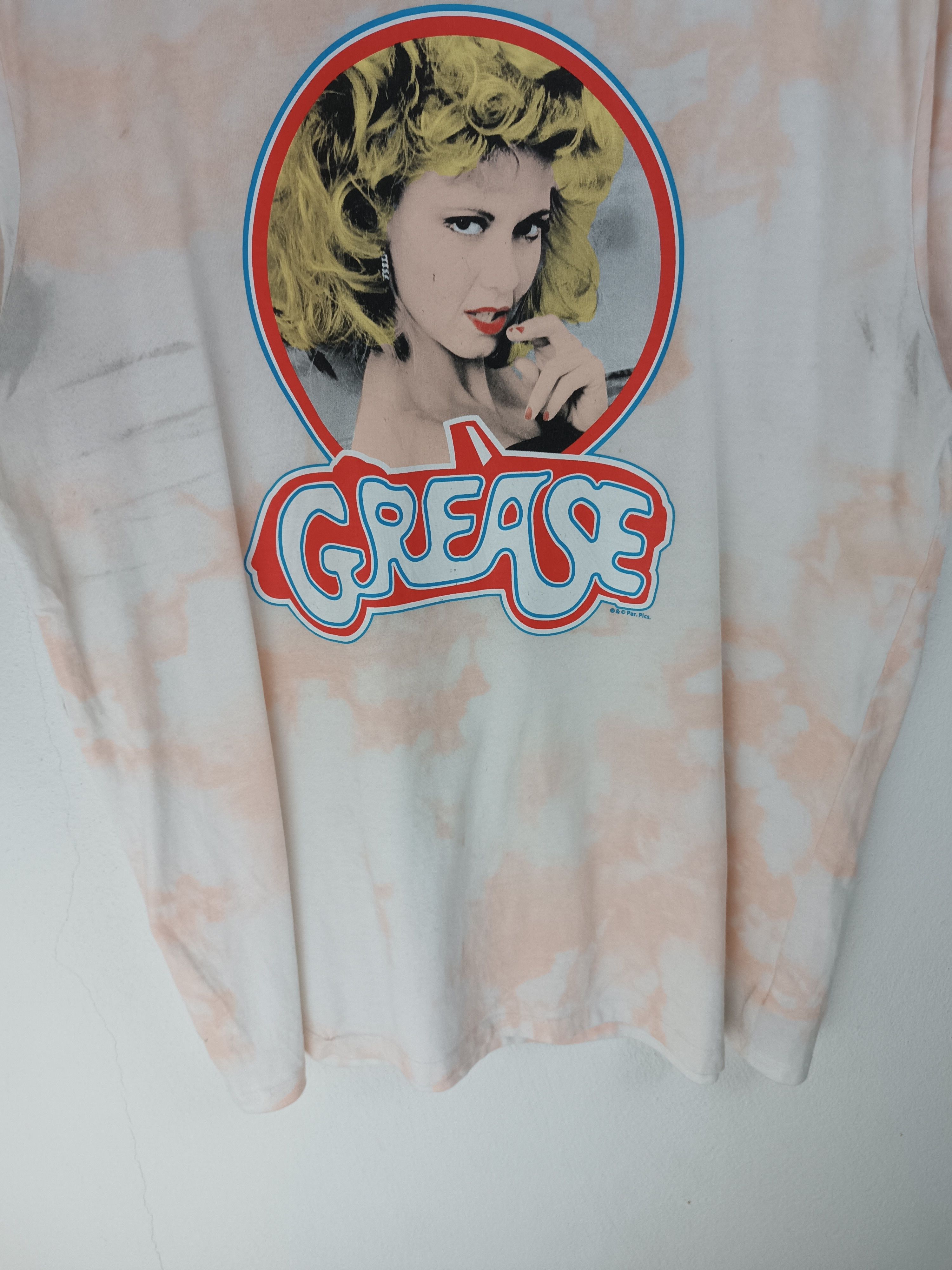 Other VINTAGE GREASE MOVIE TIE DYE VERY RARE TEES Size US L / EU 52-54 / 3 - 6 Thumbnail