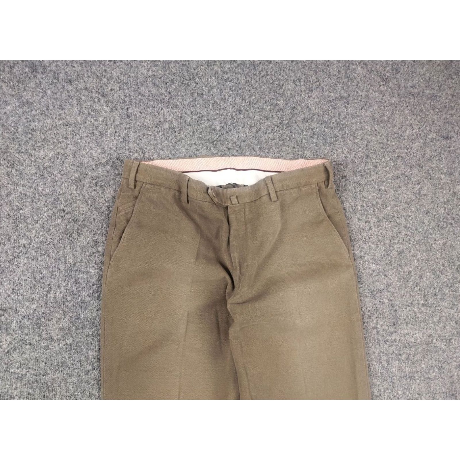 Loro Piana Loro Piana Italy Design Comfort Fit Classic casual beige Cotton Pants Shirt Size US 34 / EU 50 - 3 Thumbnail