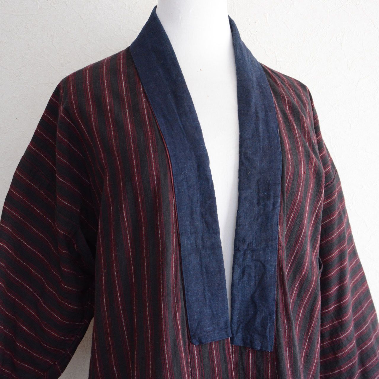 Other Japanese Noragi Jacket Cotton Indigo Collar Japan Vintage Size L / US 10 / IT 46 - 12 Thumbnail