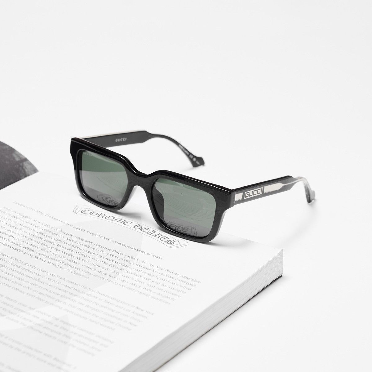 Gucci GUCCI GG1732SK 001 SUNGLASSES Size ONE SIZE - 1 Thumbnail