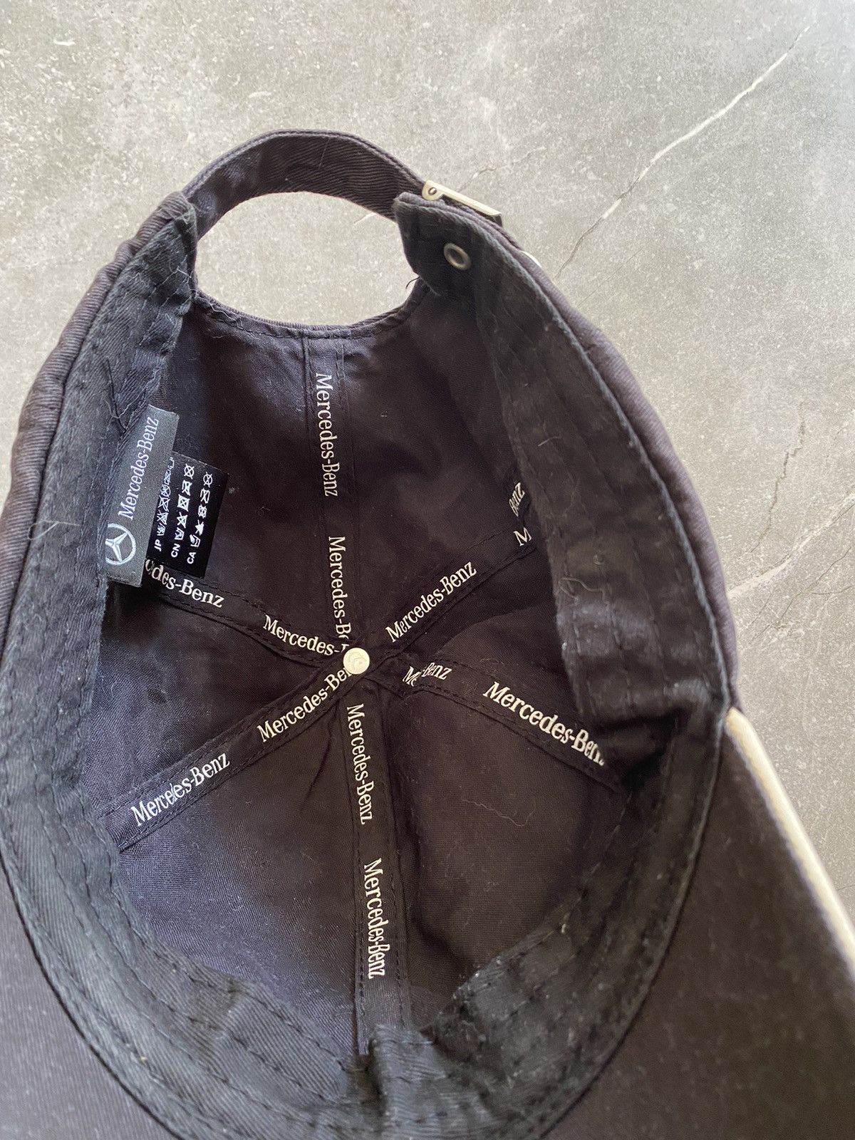 Mercedes-Benz × Vintage Vintage Mercedes Racing Cap Streetwear Size ONE SIZE - 8 Thumbnail