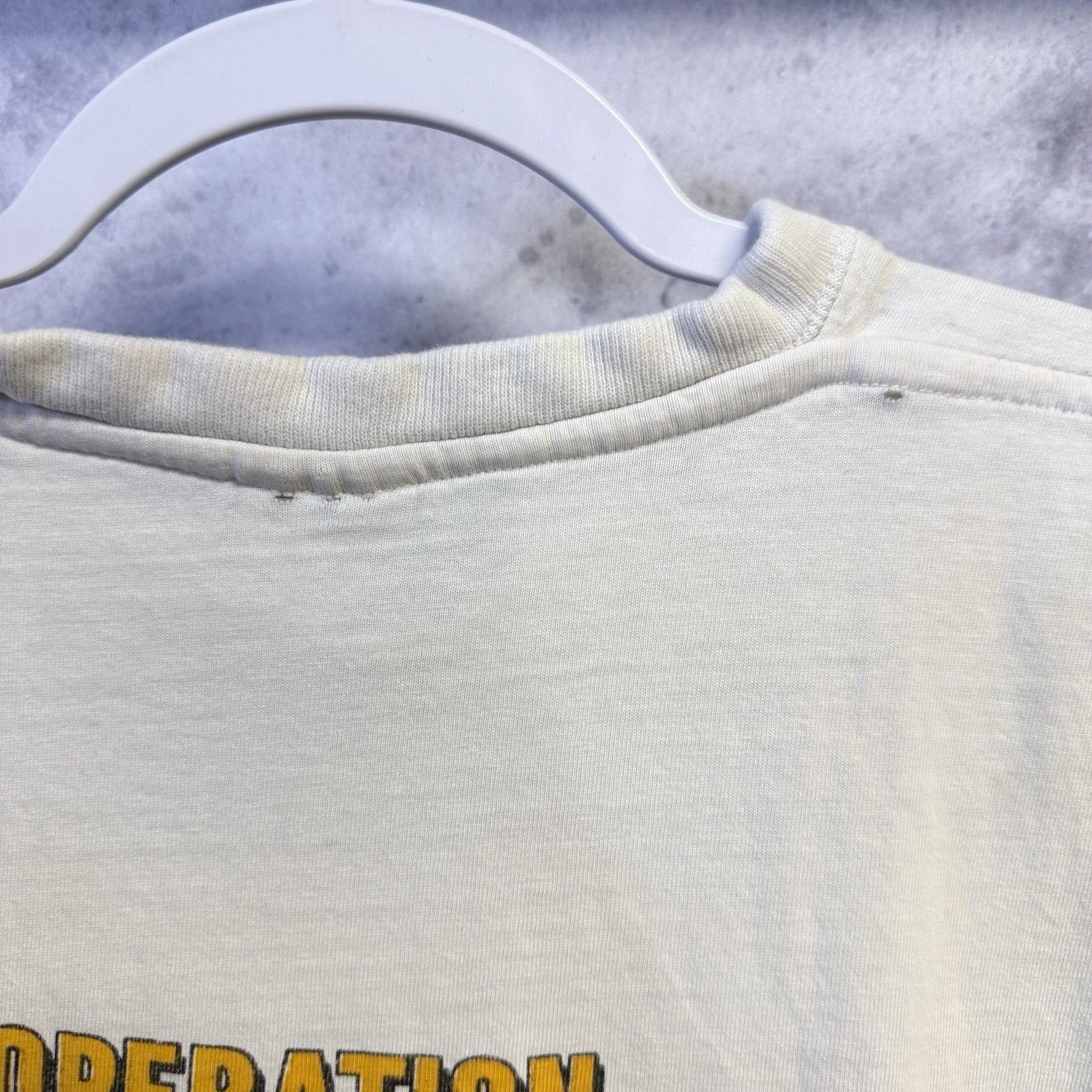 Vintage Vintage Operation Iraqi Freedom T Shirt White Adult Medium Size US M / EU 48-50 / 2 - 10 Thumbnail