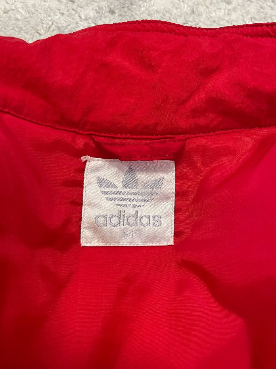 Adidas Vintage Adidas Originals Vest Red Trefoil Sleeveless Jacket Size US XL / EU 56 / 4 - 18 Thumbnail