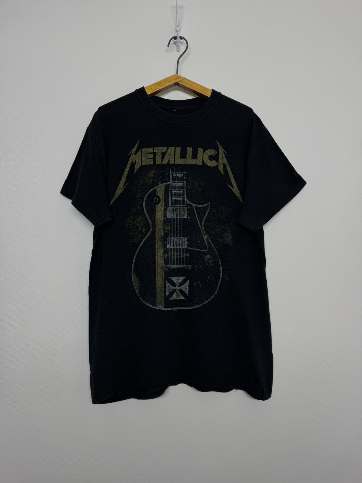 Metallica Vintage Metallica Damaged Punk Metal Rock Band Big Logo Size US M / EU 48-50 / 2 - 1 Thumbnail