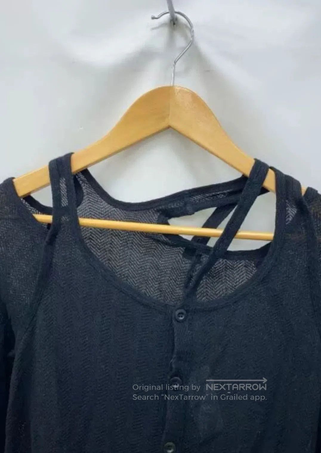 Yohji Yamamoto Y's Red Label Yohji Yamamoto Deformed Cardigan. Size M / US 6-8 / IT 42-44 - 3 Thumbnail