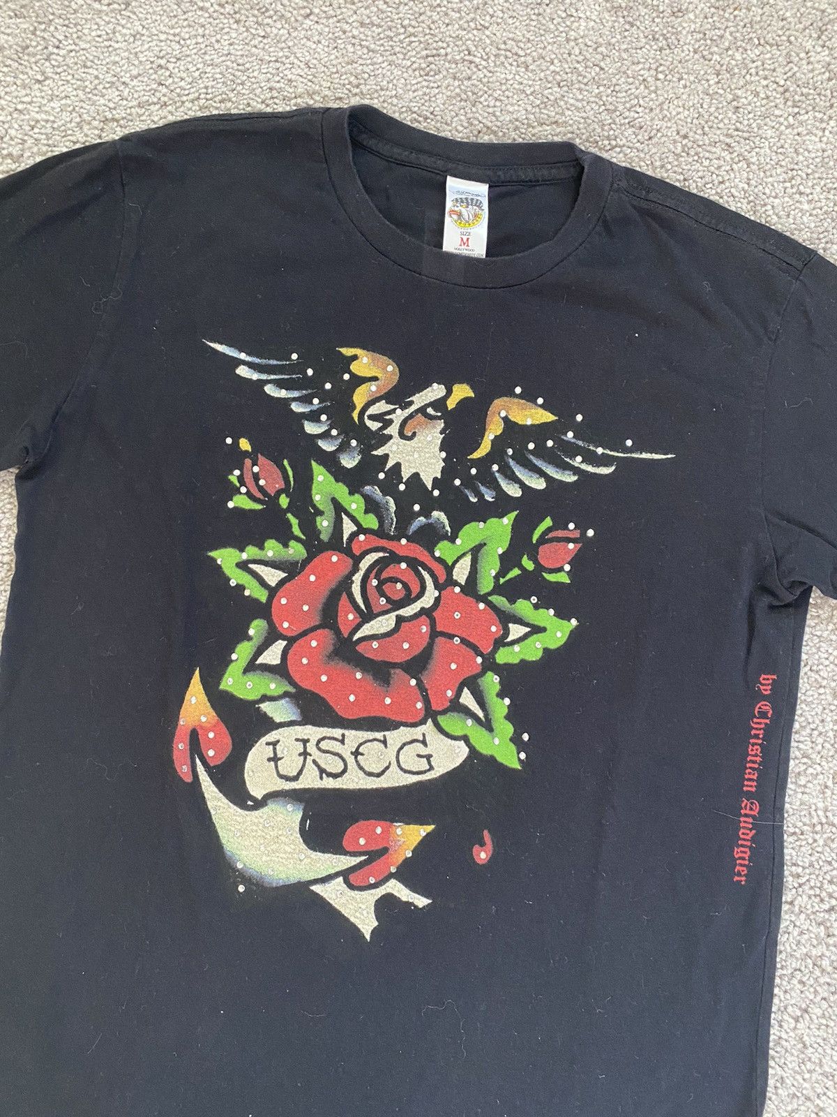 Ed Hardy × Vintage Vintage Ed Hardy Tee Size M / US 6-8 / IT 42-44 - 3 Thumbnail
