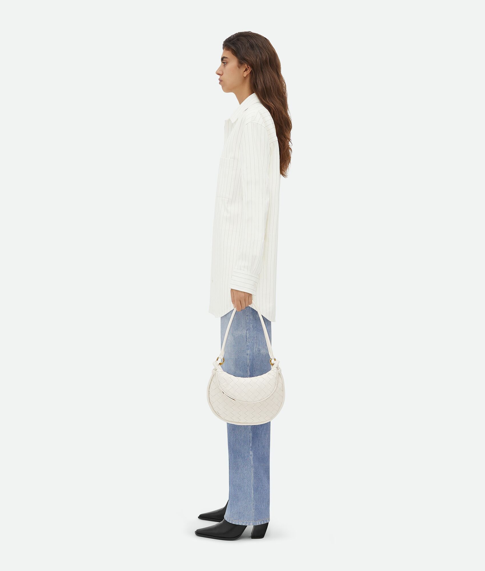 Bottega Veneta o1n1vont0325 Size: OS / Small Gemelli Bag in White Size ONE SIZE - 6 Thumbnail