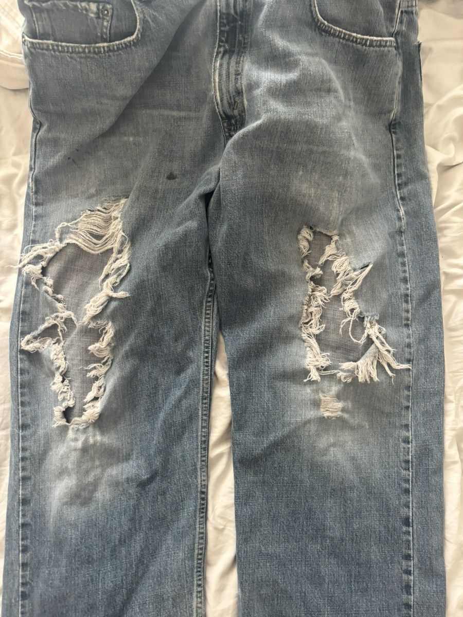 Levi's × Vintage Levi’s BasketCase Gallery Blowout Jeans Inspo Size US 34 / EU 50 - 5 Thumbnail
