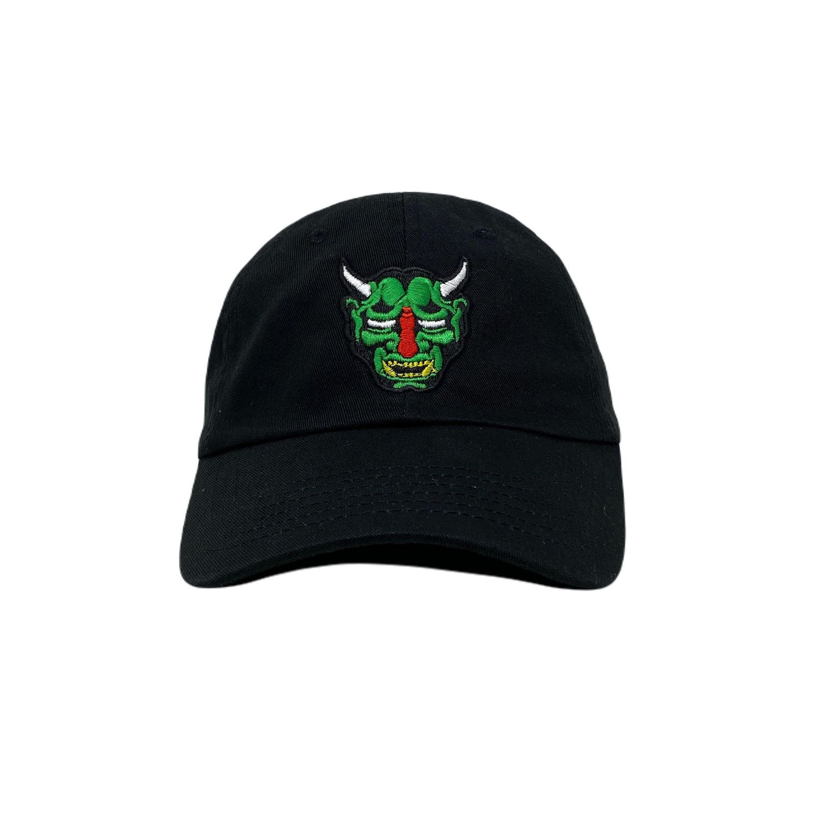 Other Oni Mask Green Dad Hat Size ONE SIZE - 2 Thumbnail