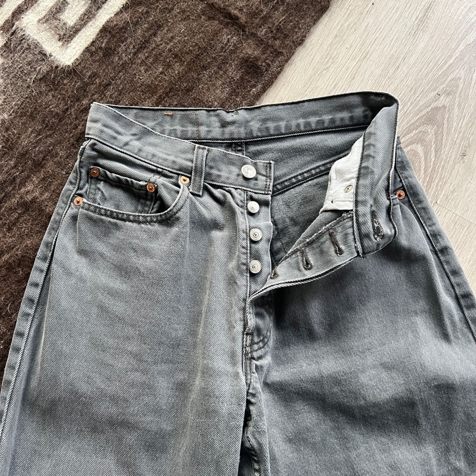 Levi's Levi’s 501 Vintage 90s USA Made Denim Jeans 9639AC Size 27" / US 4 / IT 40 - 7 Thumbnail