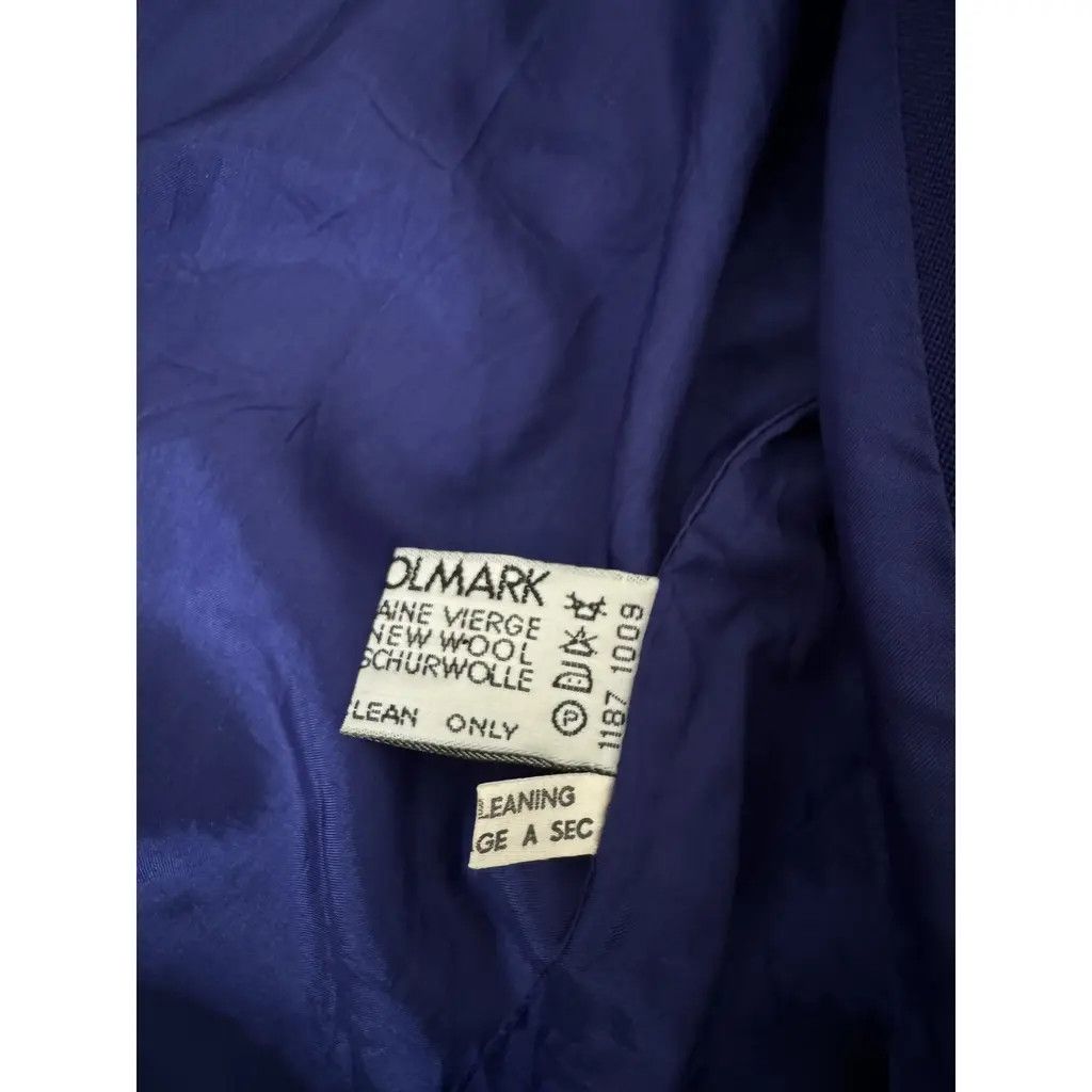 Dior Vintage Christian Dior Navy Wool Blazer Gold Buttons FR 36 Size XS / US 0-2 / IT 36-38 - 7 Thumbnail