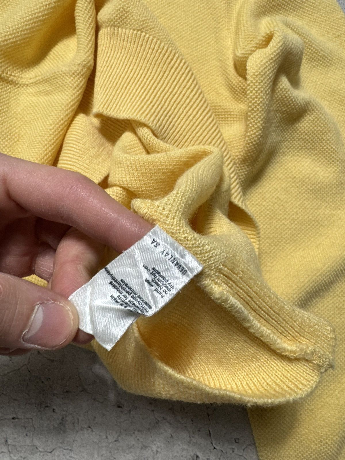 Lacoste Lacoste Chemise Wool Sweater Yellow Size 4 Vintage 90’s Size US L / EU 52-54 / 3 - 7 Thumbnail