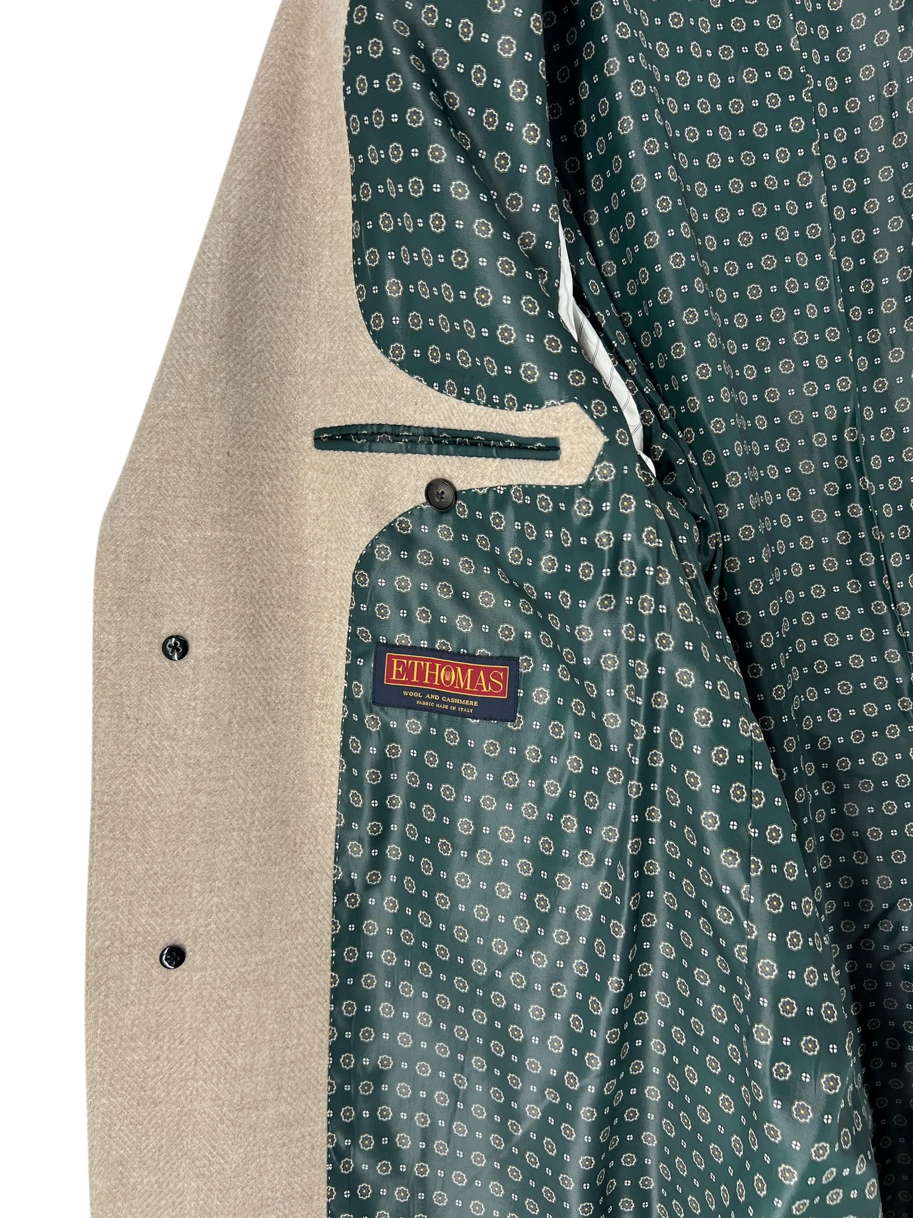 Suitsupply Vicenza Wool Cashmere Coat Jacket Overcoat Size UK/US:48R Size US M / EU 48-50 / 2 - 9 Thumbnail