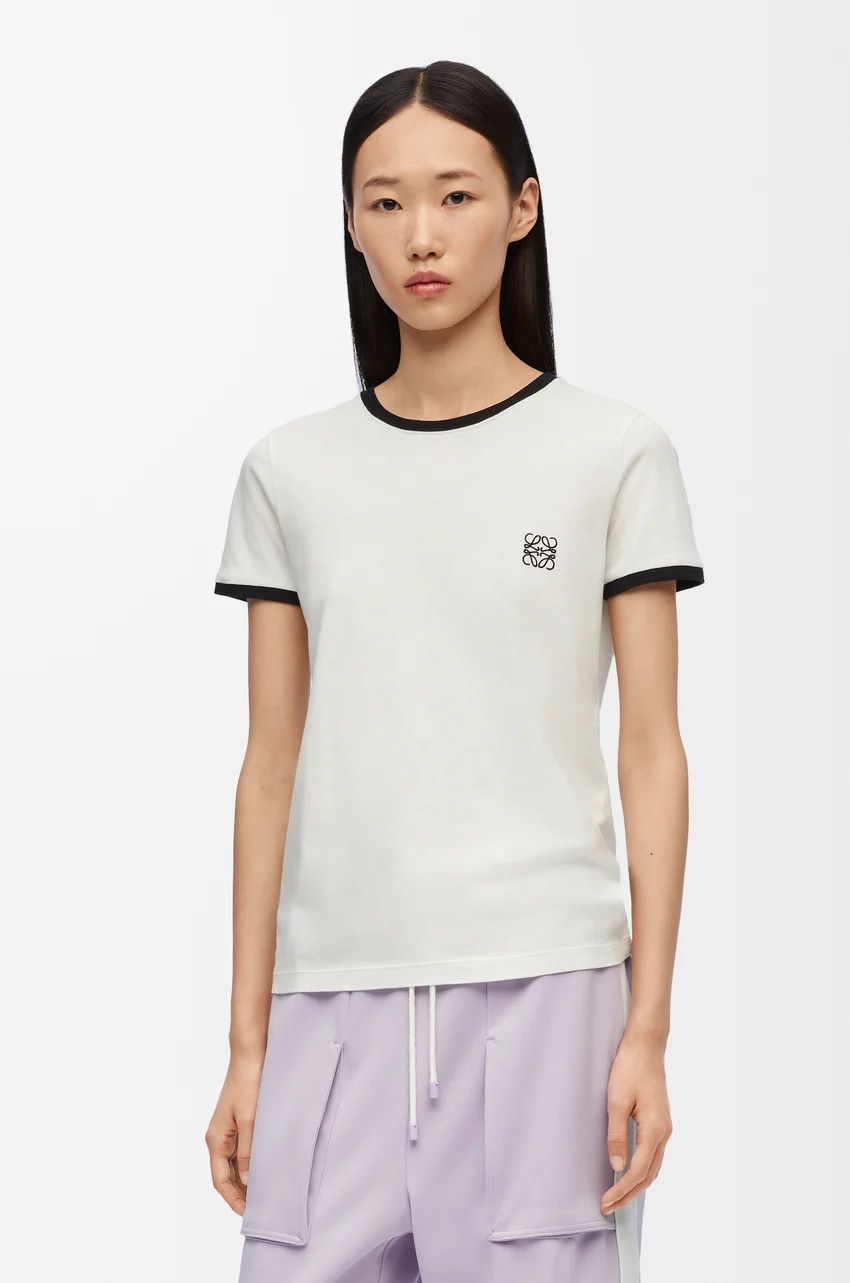 Loewe o1loc1c0525 T- Shirt in White Size M / US 6-8 / IT 42-44 - 3 Thumbnail