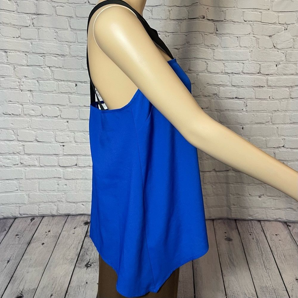 Other New Bisou Bisou Blue Black Tank Top Size S Size S / US 4 / IT 40 - 4 Thumbnail