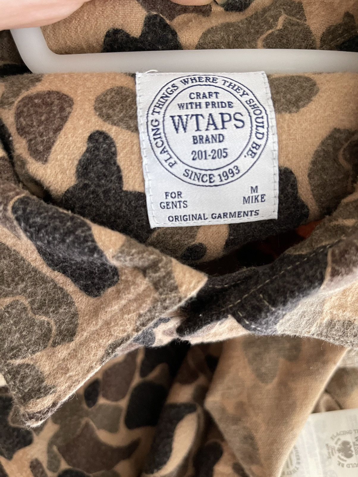 Wtaps Wtaps 16AW Camo Shirt Size US M / EU 48-50 / 2 - 3 Thumbnail