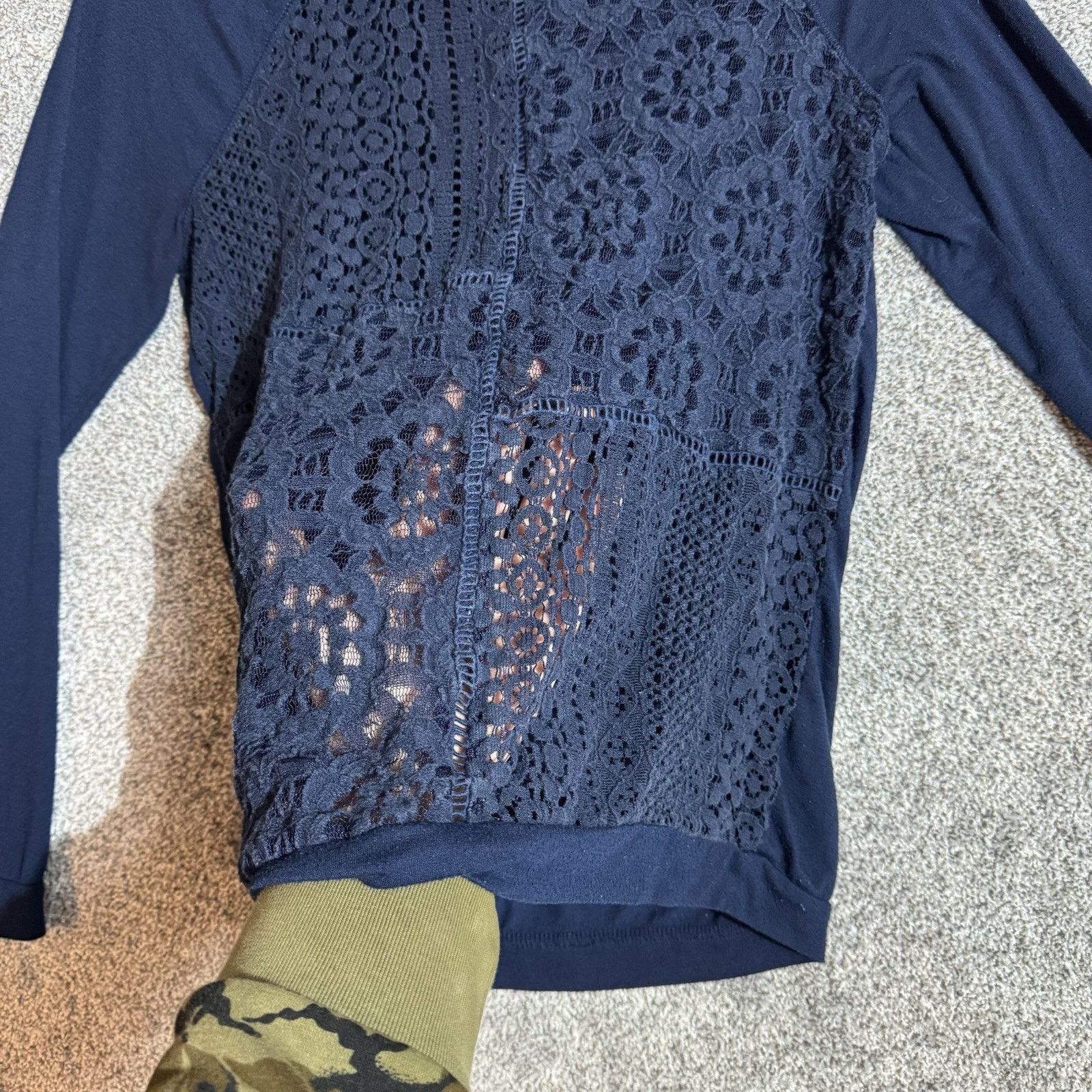 Other Crocheted Lace Top Womens Small Boho Romantic Sheer Romantic Size S / US 4 / IT 40 - 7 Thumbnail