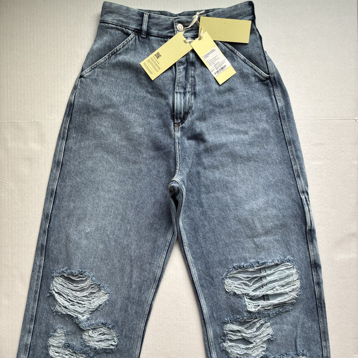 By Far By Far from Concepts Designer Stone Wash Flare Jeans NWT Size 28" / US 6 / IT 42 - 2 Thumbnail