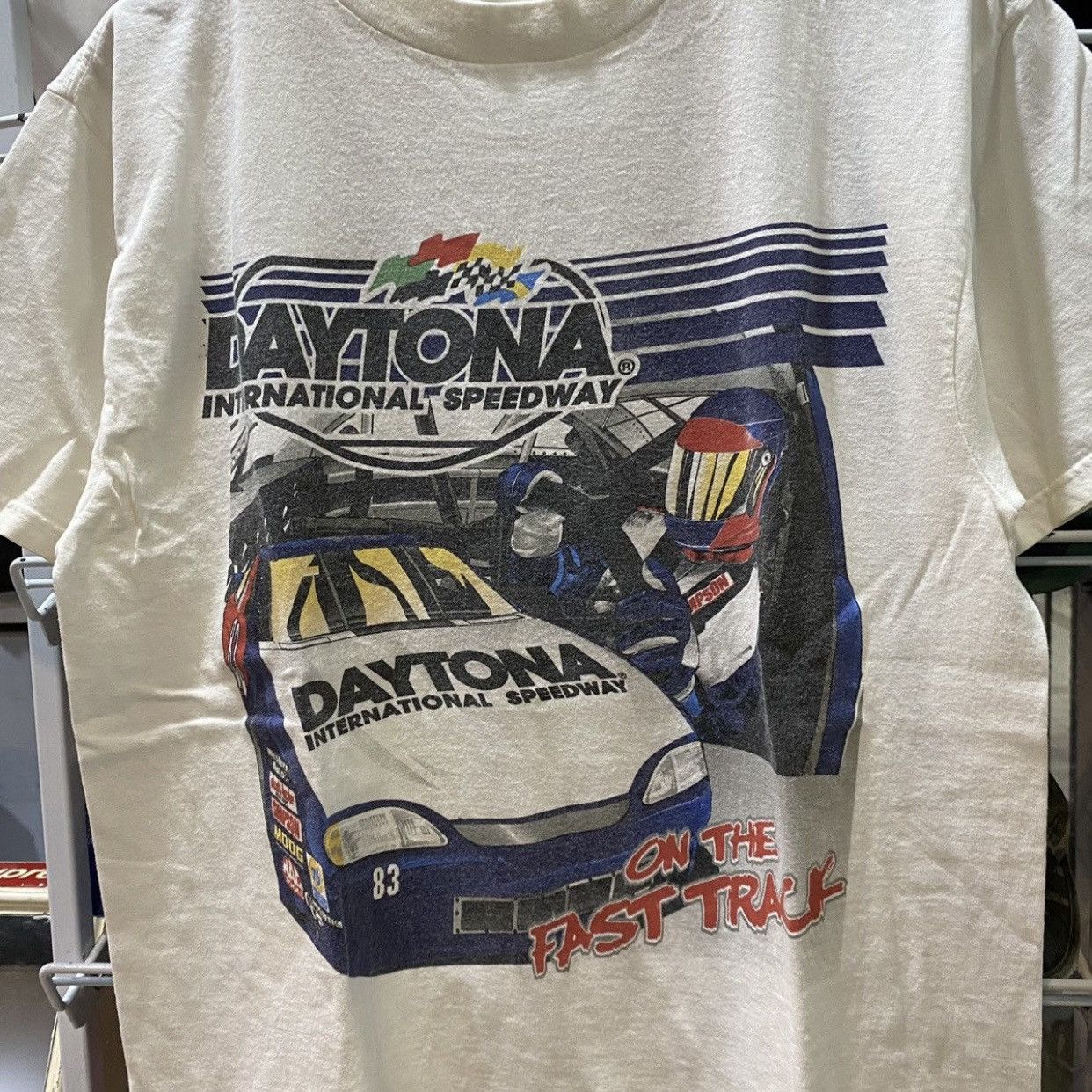Daytona Vintage 90s Daytona International Speedway NASCAR - Tultex Size US L / EU 52-54 / 3 - 5 Thumbnail