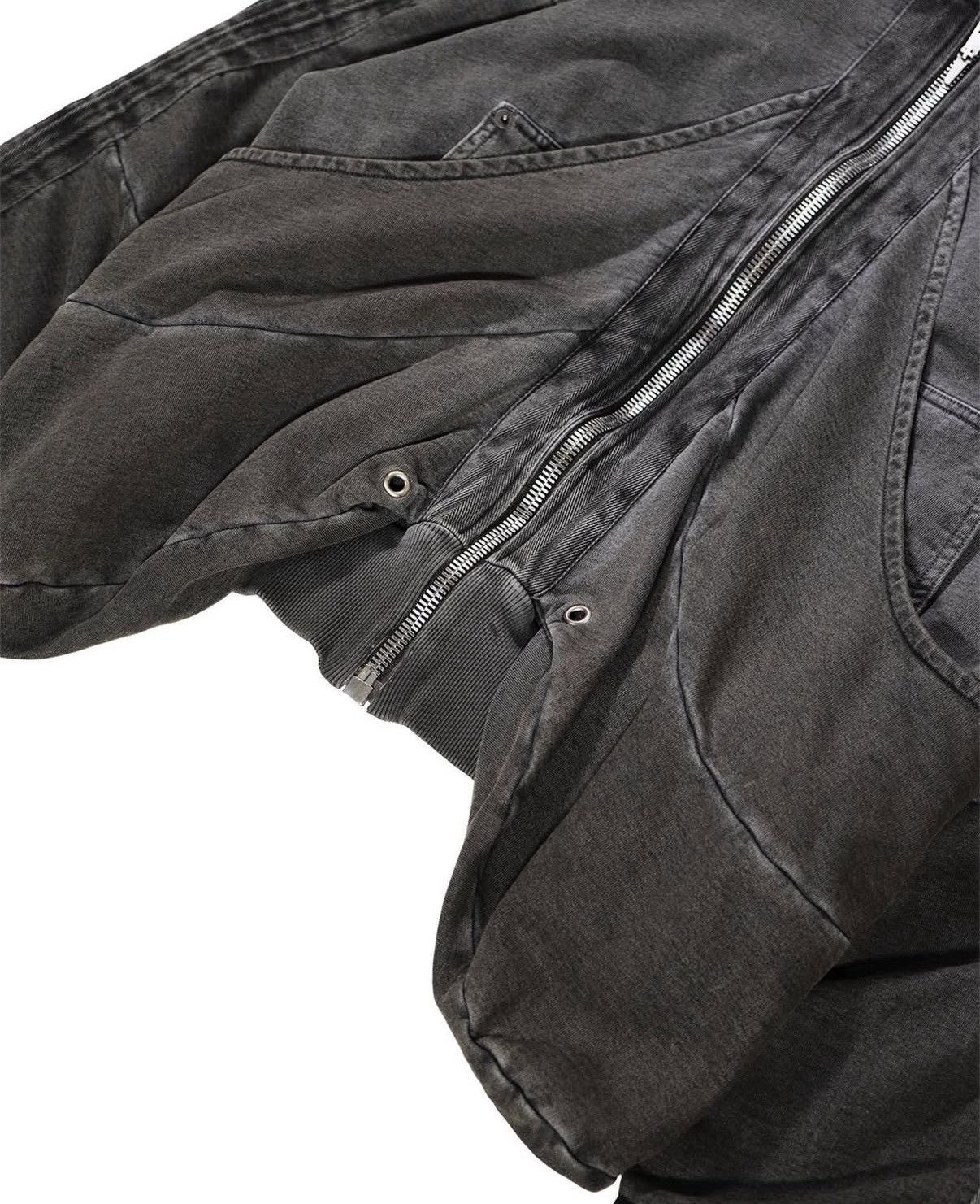 SHINE LUXURY Shine Luxury “Golucida” Layered Cargo Hoodie – Size L Size US L / EU 52-54 / 3 - 6 Thumbnail
