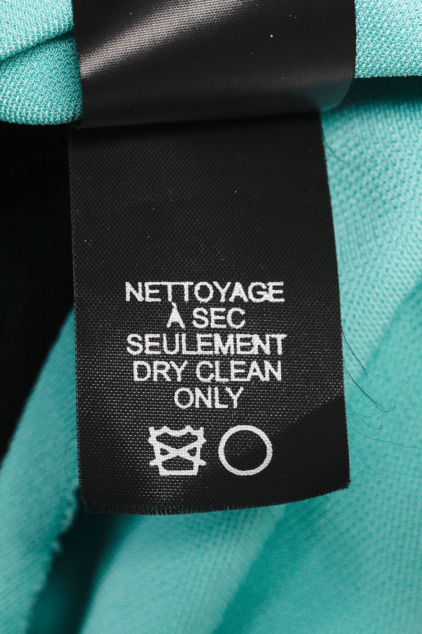 Marie Saint Pierre Marie Saint Pierre Black & Teal Colour-Block Maxi Dress Size L / US 10 / IT 46 - 9 Thumbnail