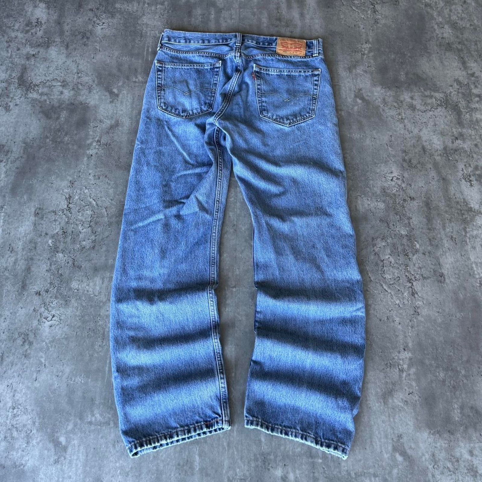 Levi's × Levi's Vintage Clothing × Vintage Vintage Y2K Levi’s 505 Skater Grunge Baggy Denim Jeans Size US 36 / EU 52 - 1 Thumbnail
