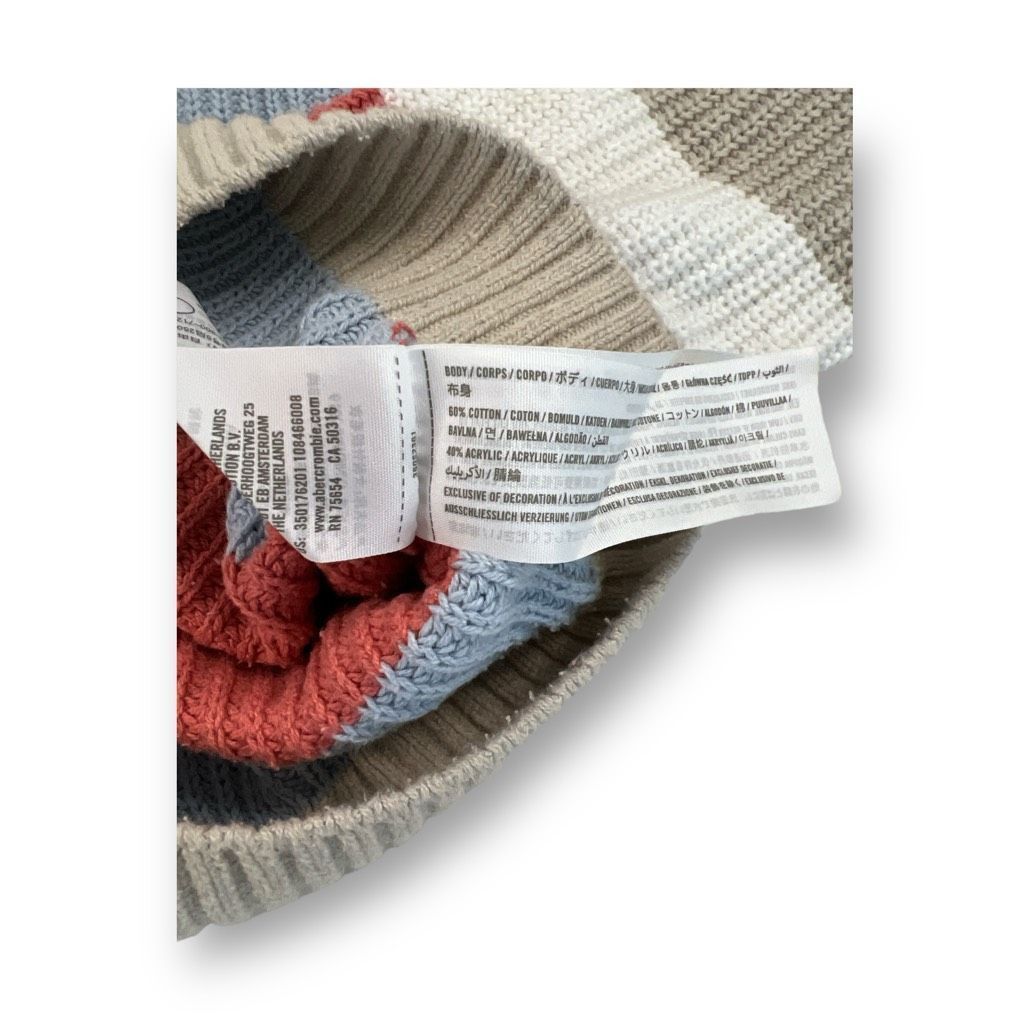 Hollister Hollister Oversized Striped Knit Sweater Size Small Size S / US 4 / IT 40 - 4 Thumbnail