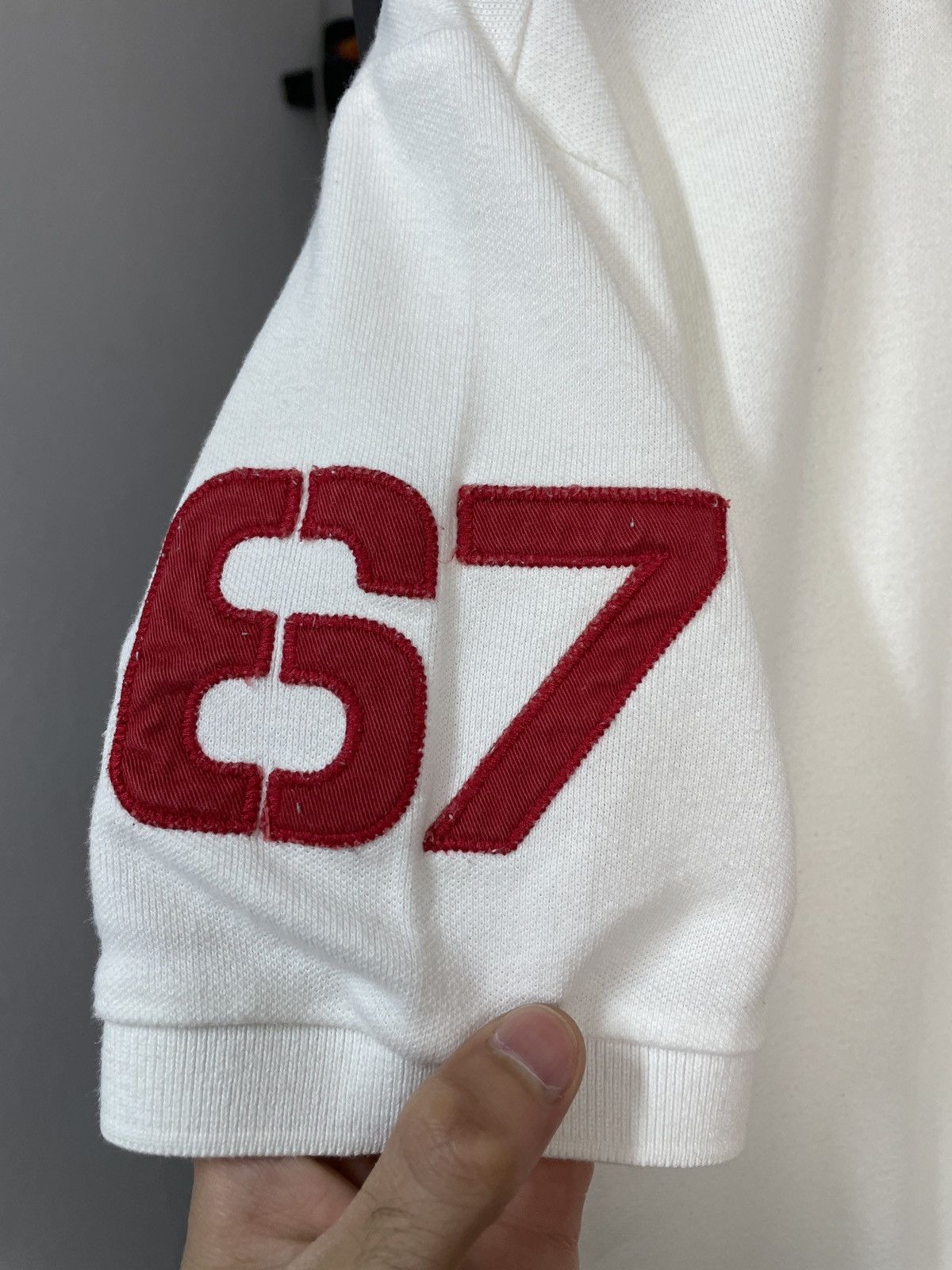 Polo Ralph Lauren Vintage y2k Ralph Lauren New York White Polo Tee RRL Shirt Size US M / EU 48-50 / 2 - 7 Thumbnail