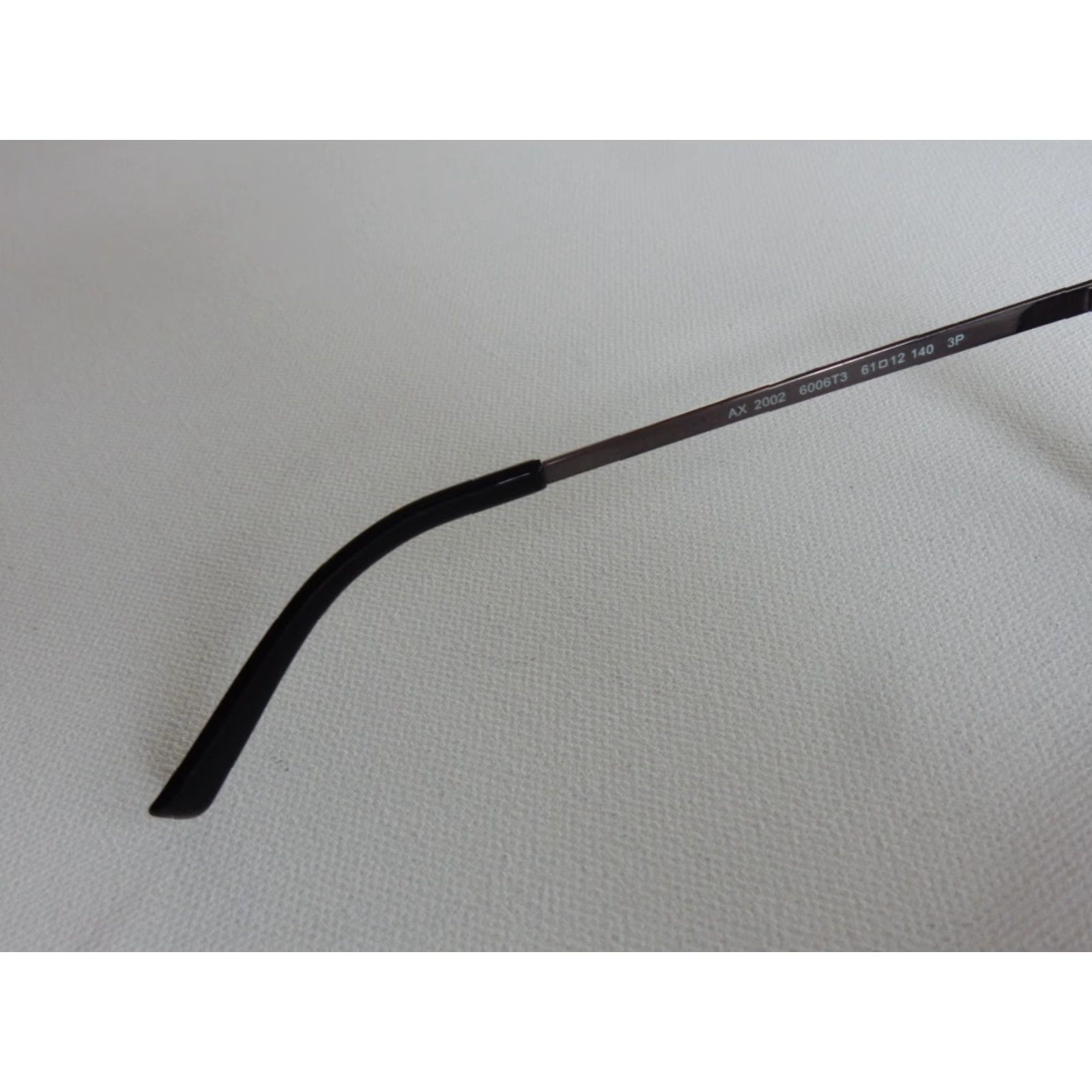 Armani Exchange VINTAGE Armani Exchange Sunglasses Men Shield Silver 61mm Frame 2002 Size ONE SIZE - 5 Thumbnail