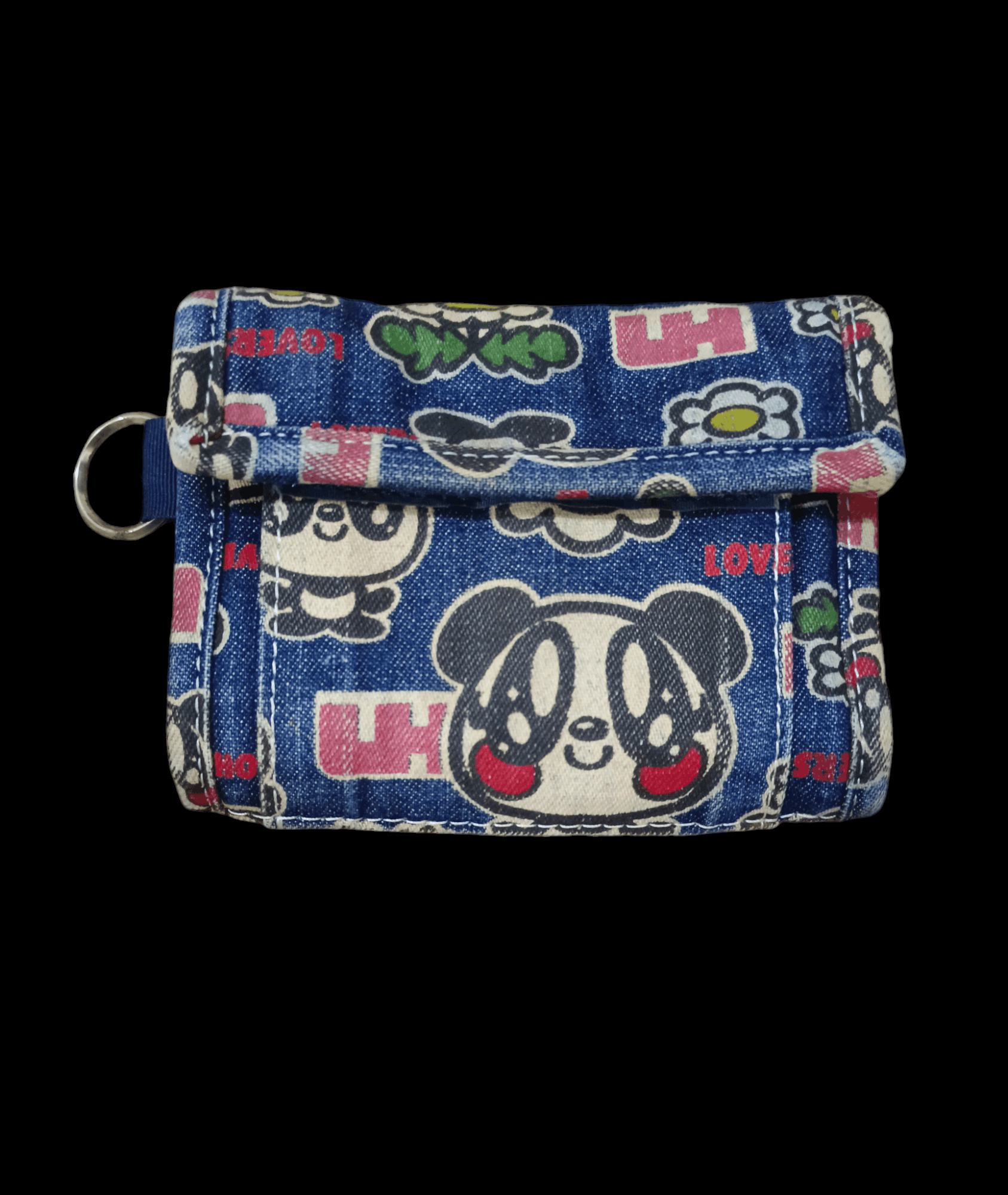 Super Lovers LOVER HOUSE DENIM FULLPRINT WALLET Size ONE SIZE - 1 Thumbnail