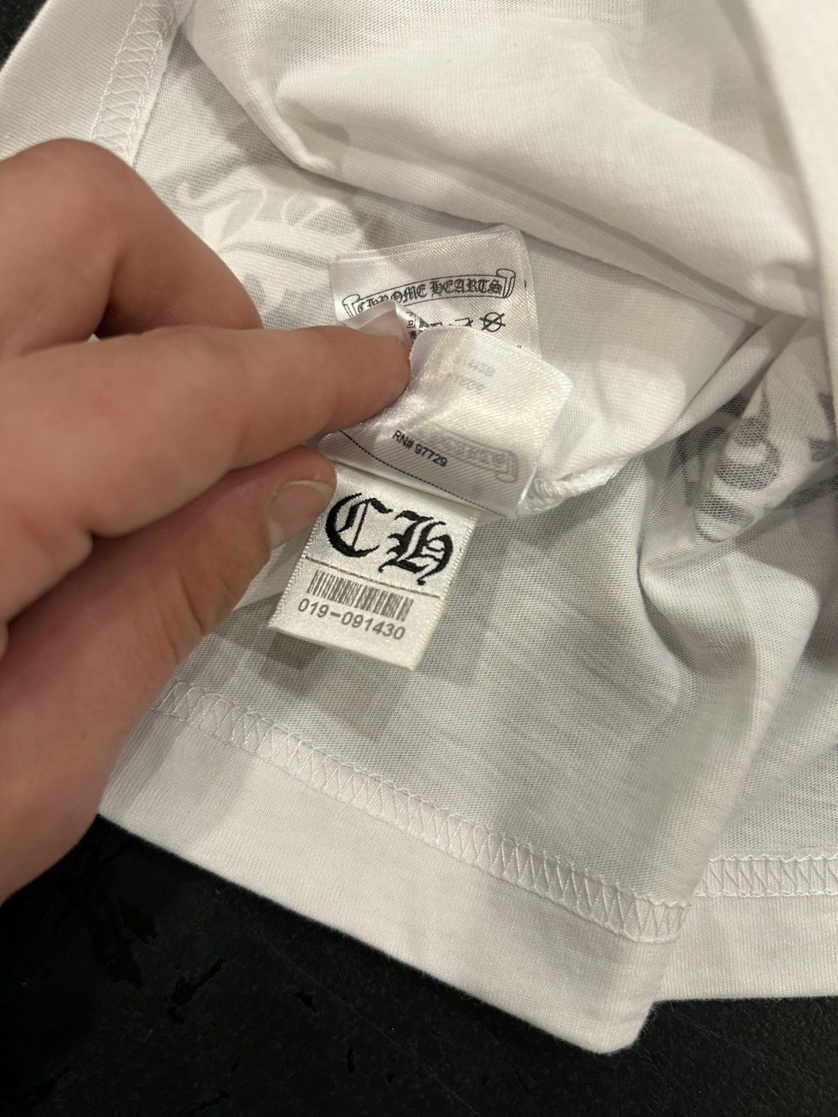 Chrome Hearts Chrome Hearts LA Horseshoe Tee Size US XL / EU 56 / 4 - 7 Thumbnail