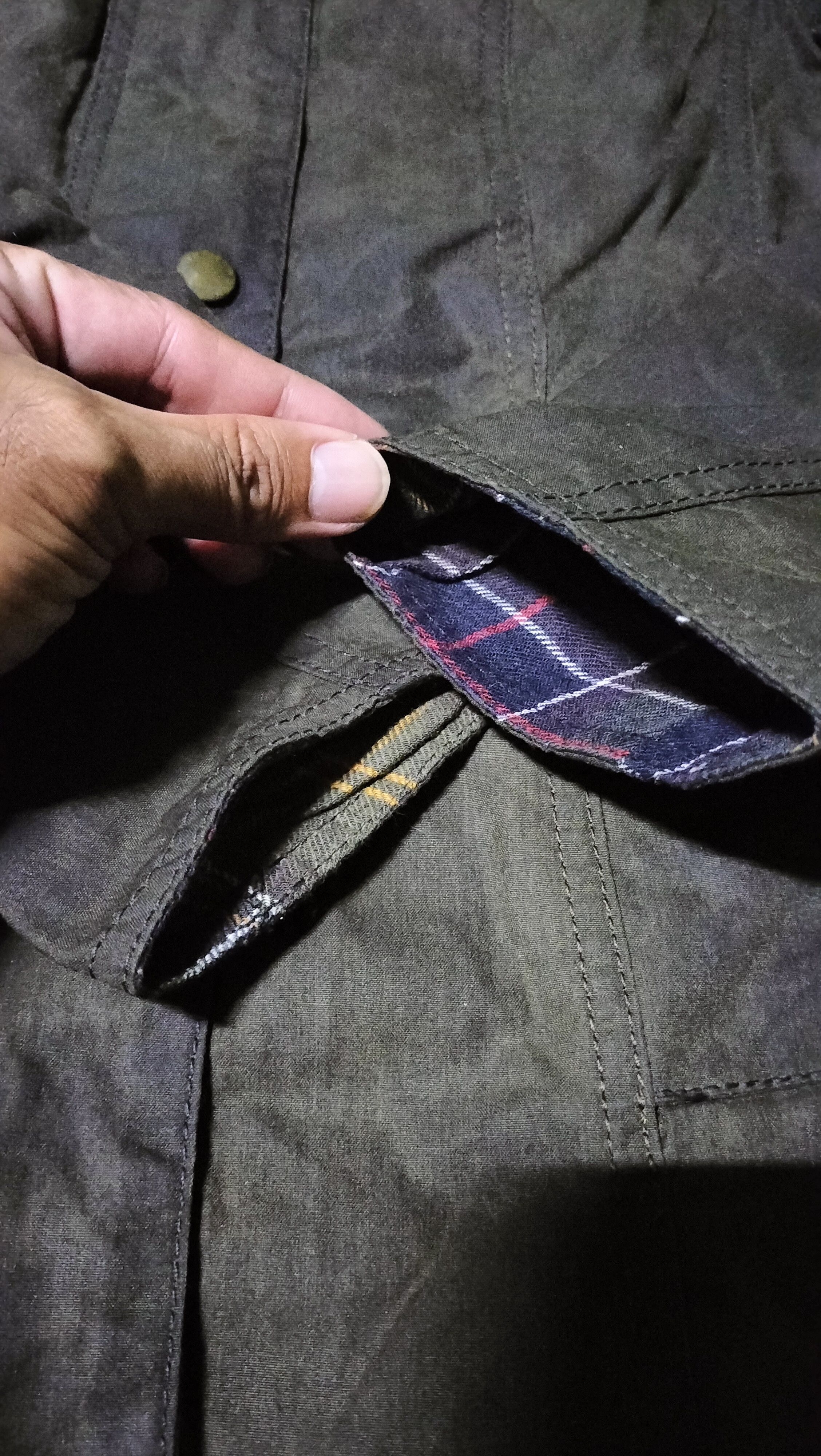 Barbour Vintage Barbour Rider Trench Coat Leather Suede Windbreaker Size S / US 4 / IT 40 - 17 Thumbnail