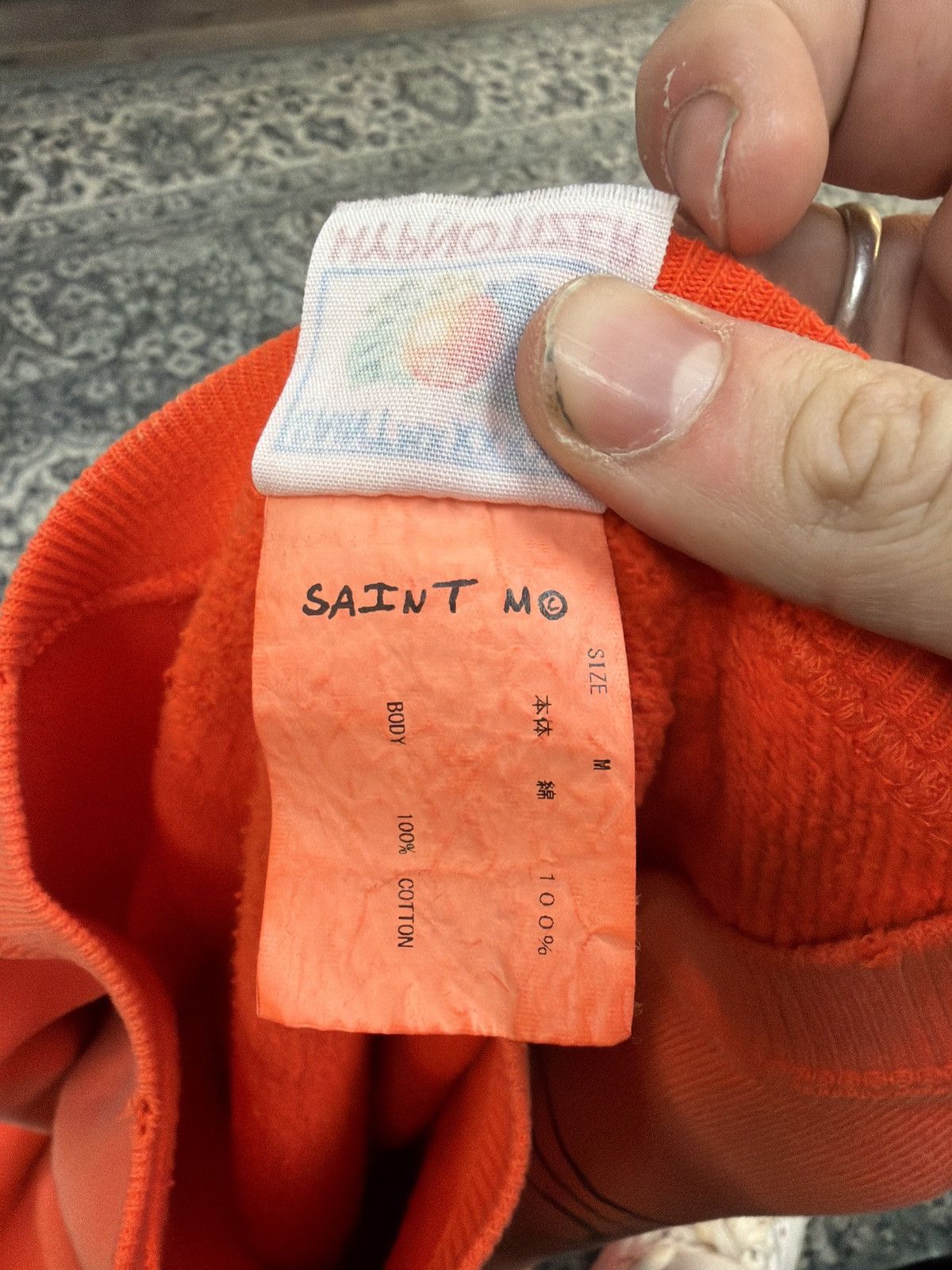 Saint Michael Saint Michael peanuts crewneck orange Size US M / EU 48-50 / 2 - 4 Thumbnail
