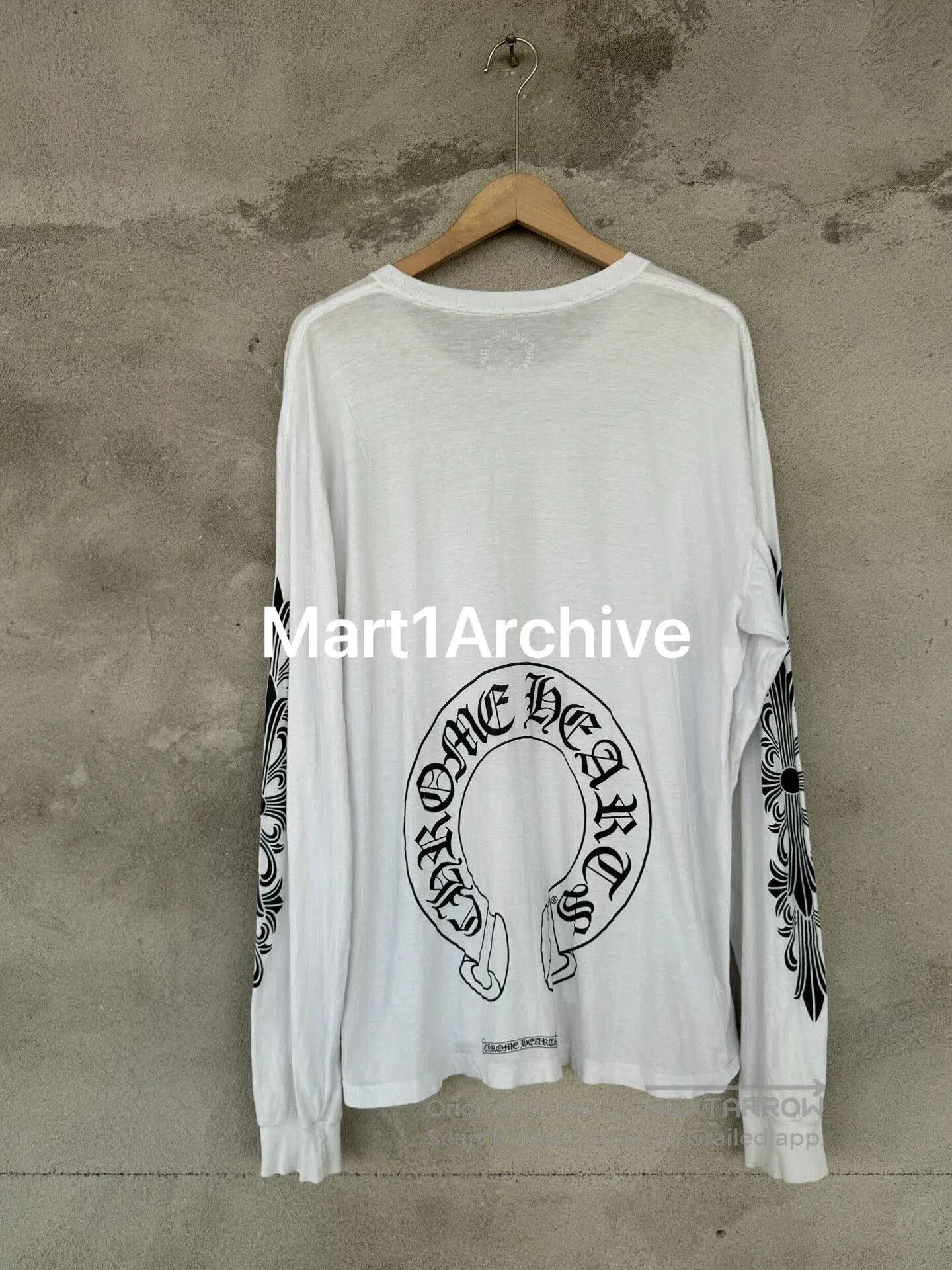 Chrome Hearts Chrome Hearts Horseshoe Flower Long-Sleeve. Size US XL / EU 56 / 4 - 1 Thumbnail