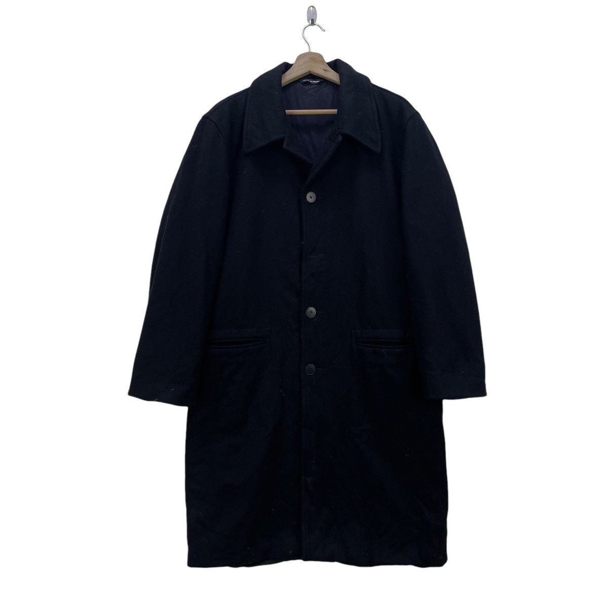 🔥Vintage Agnes B Homme Heavy Long Coat Made In France
