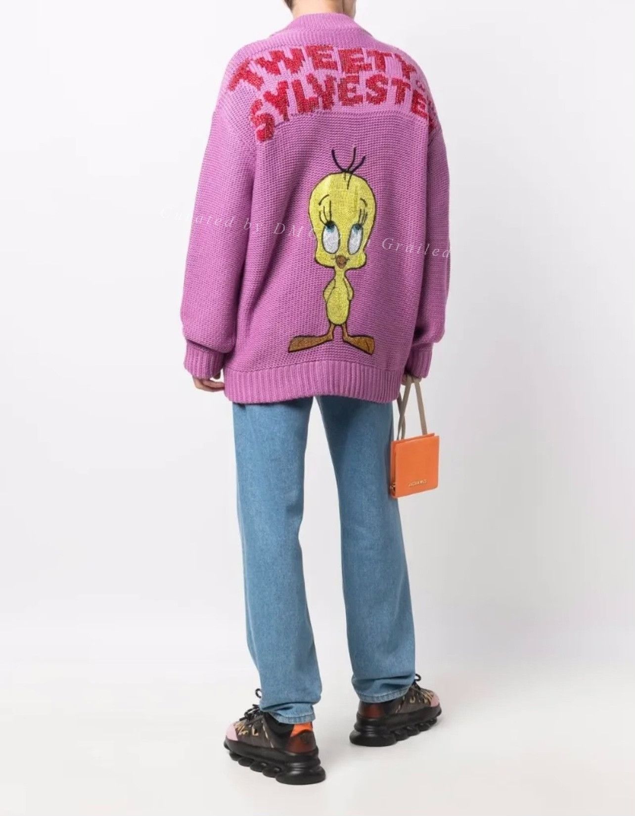 GCDS GCDS x Looney Tunes Tweety Bird Cardigan Size L / US 10 / IT 46 - 1 Thumbnail