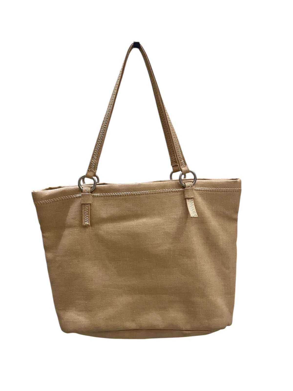 Japanese Brand × Vintage SAZABY Japan Handcrafted Canvas Tote – Rare Archive Piece Size ONE SIZE - 1 Thumbnail