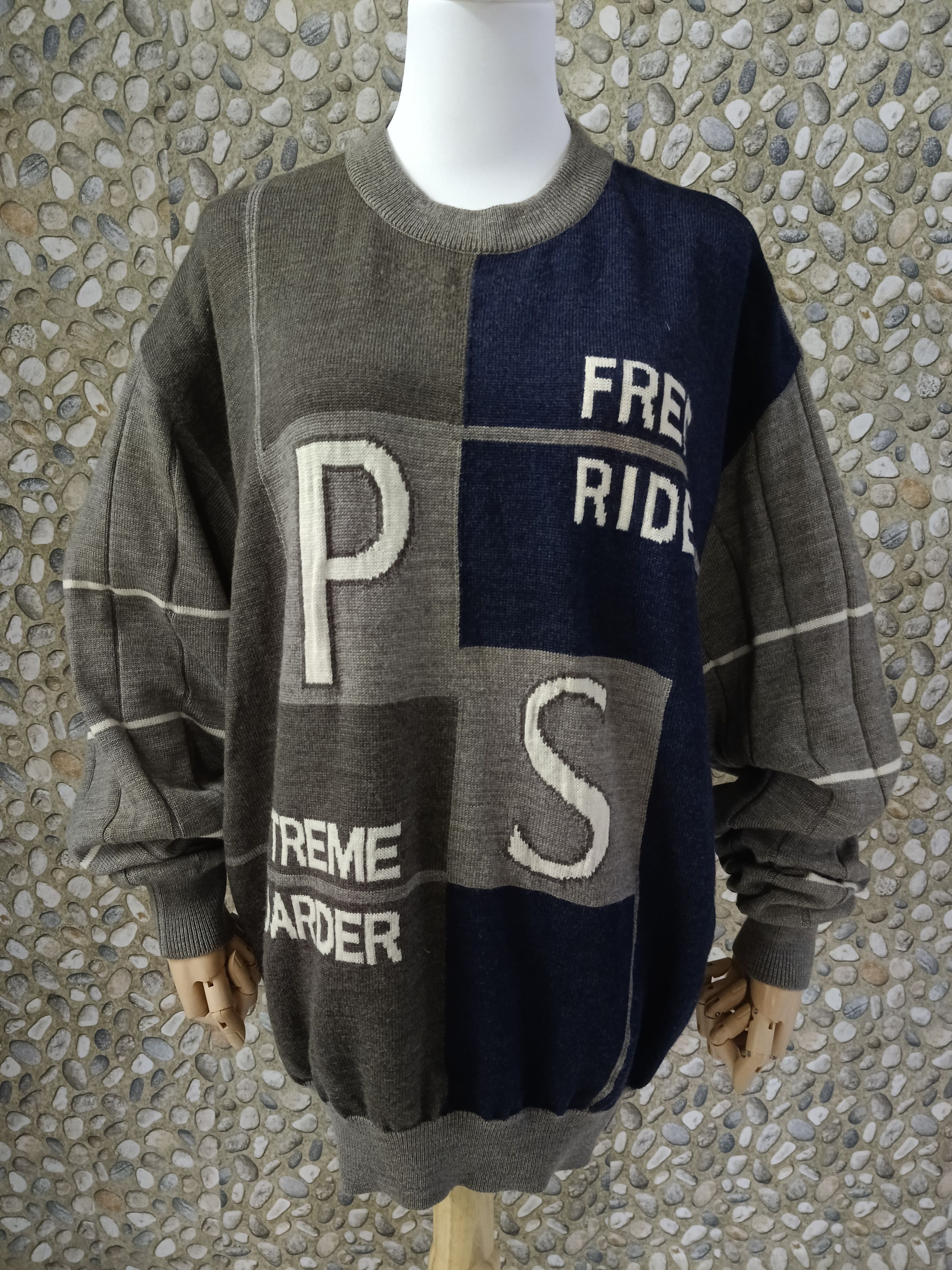 Vintage 90s PIA SPORTS KNIT SWEAT Size US L / EU 52-54 / 3 - 1 Thumbnail